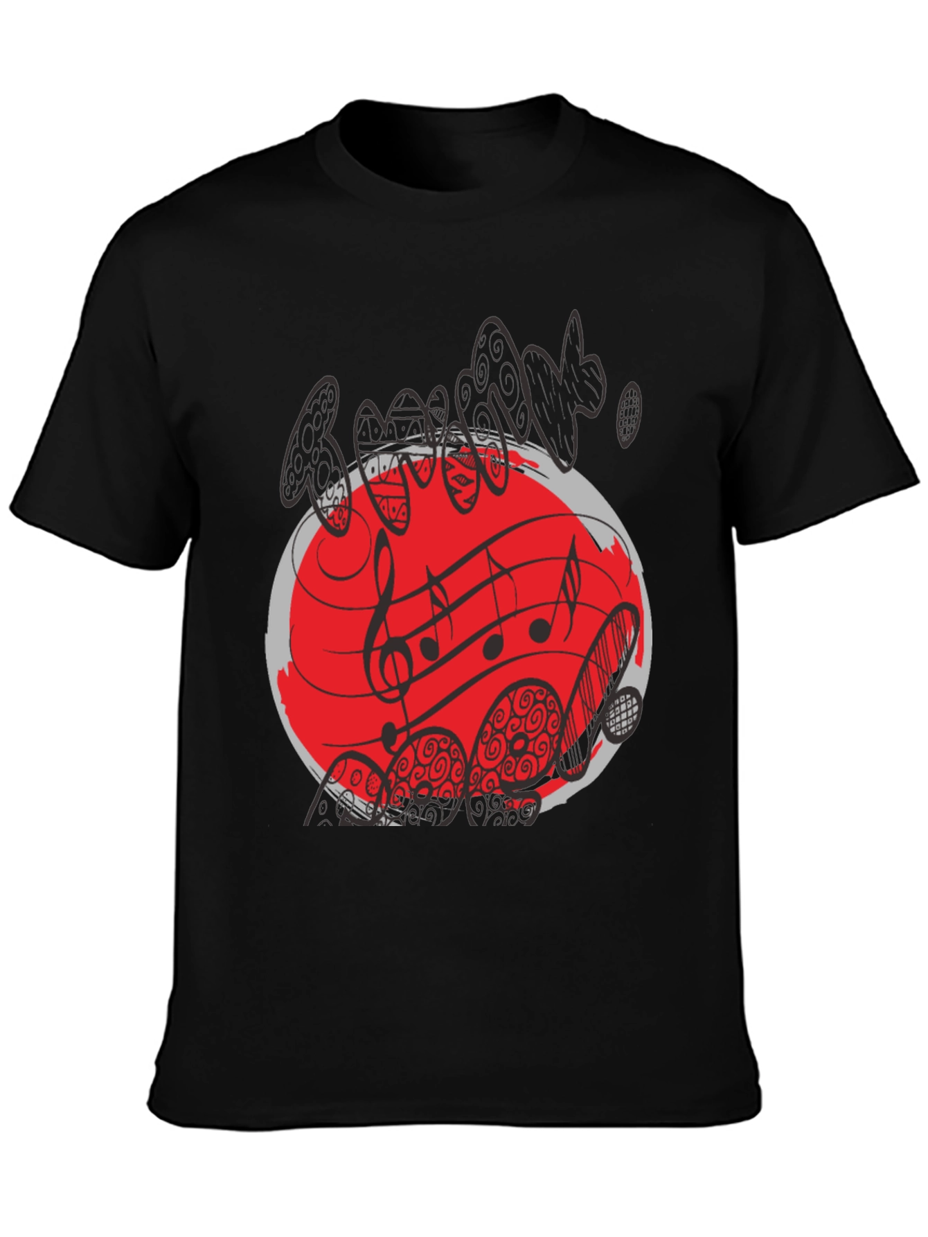 Abstract Music Graphic Tee