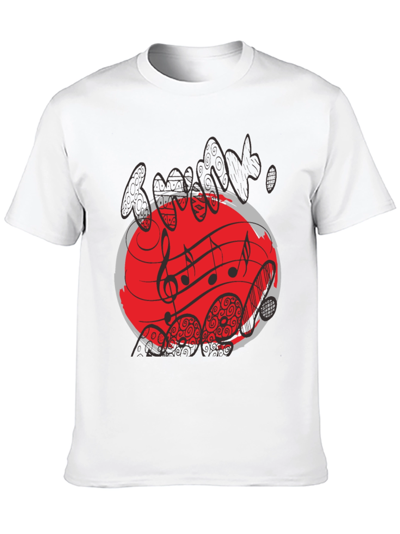 Abstract Music Graphic Tee