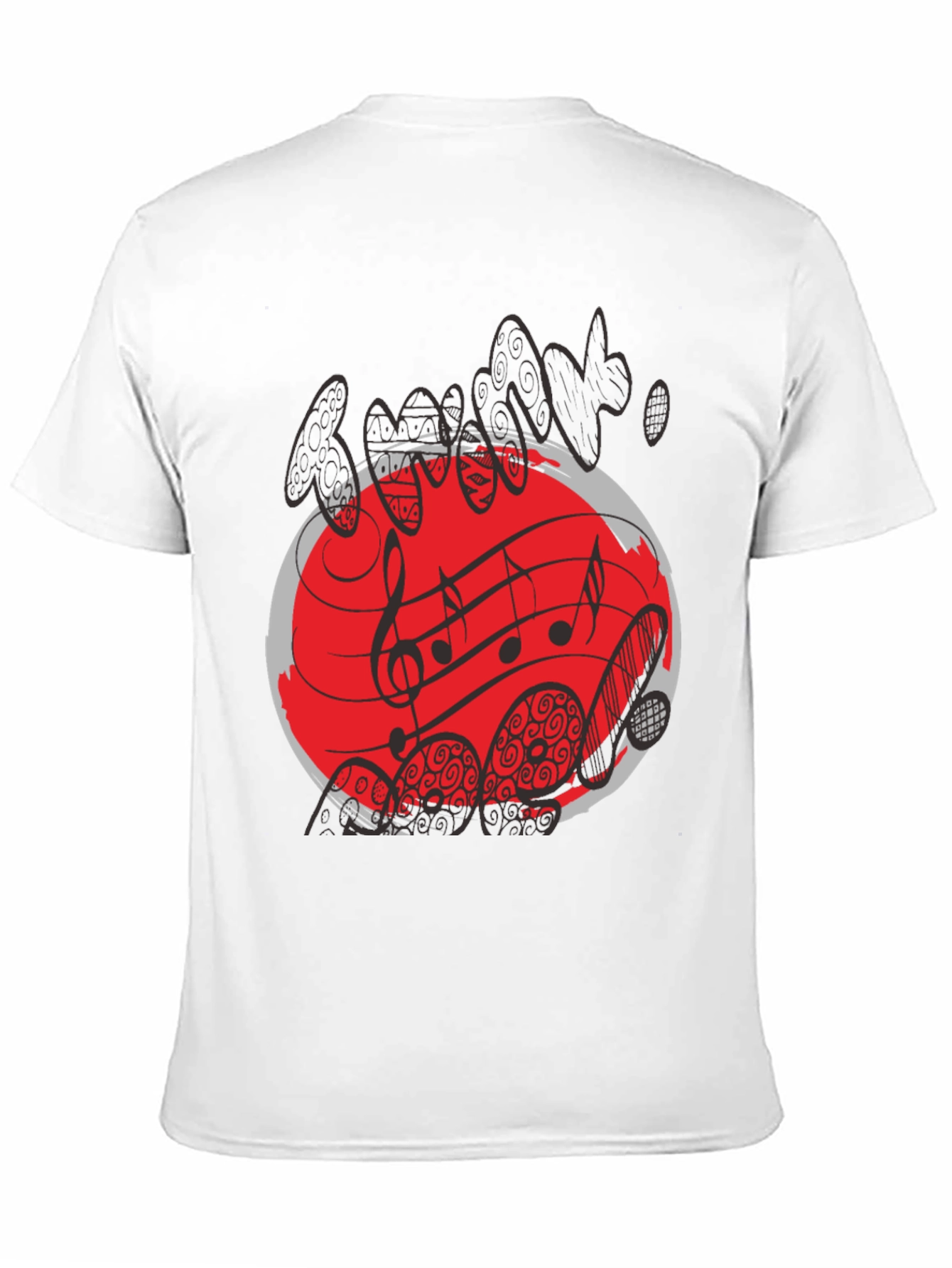 Abstract Music Graphic Tee