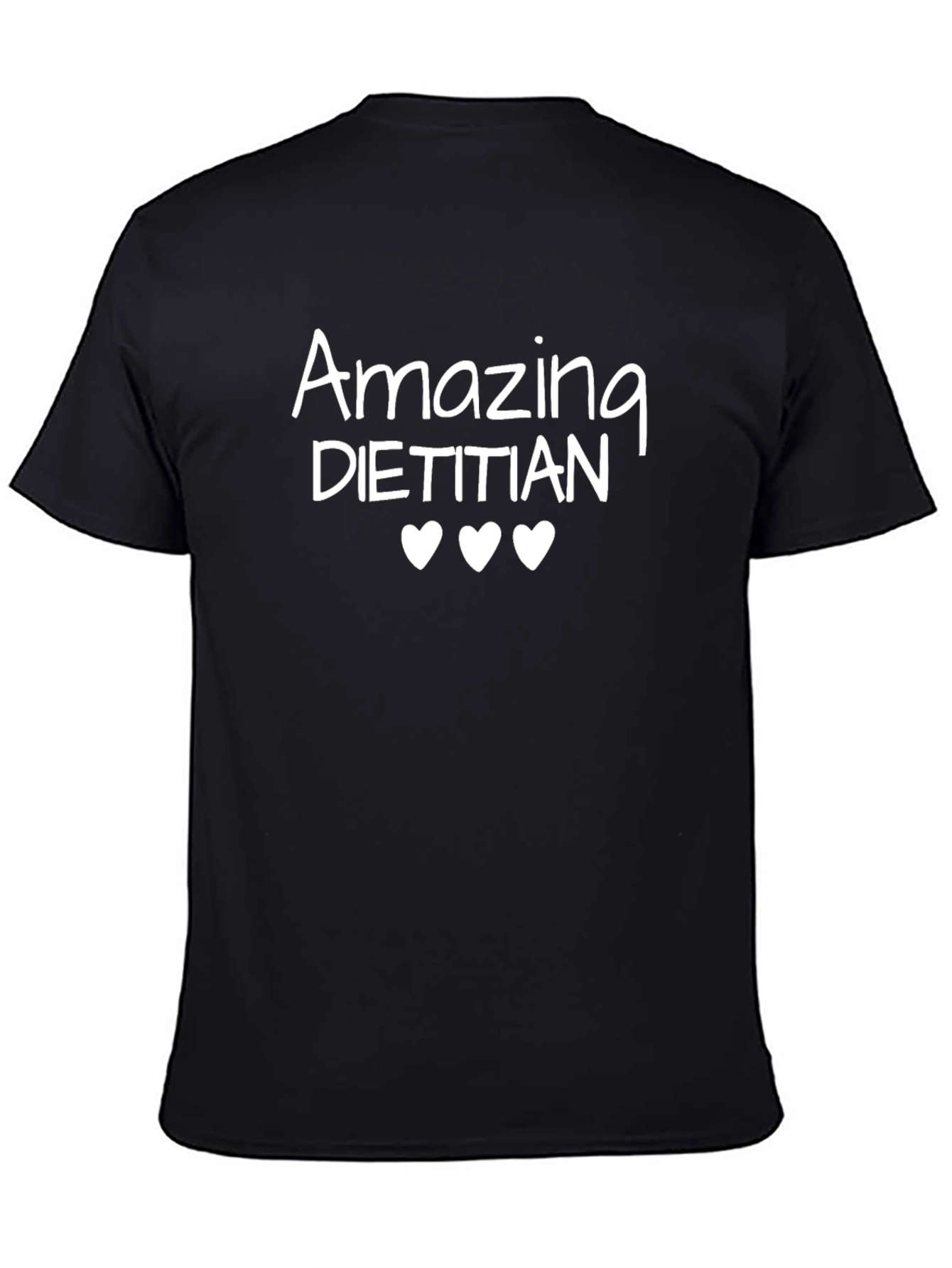 Amazing Dietitian T-Shirt - Cute Heart Design