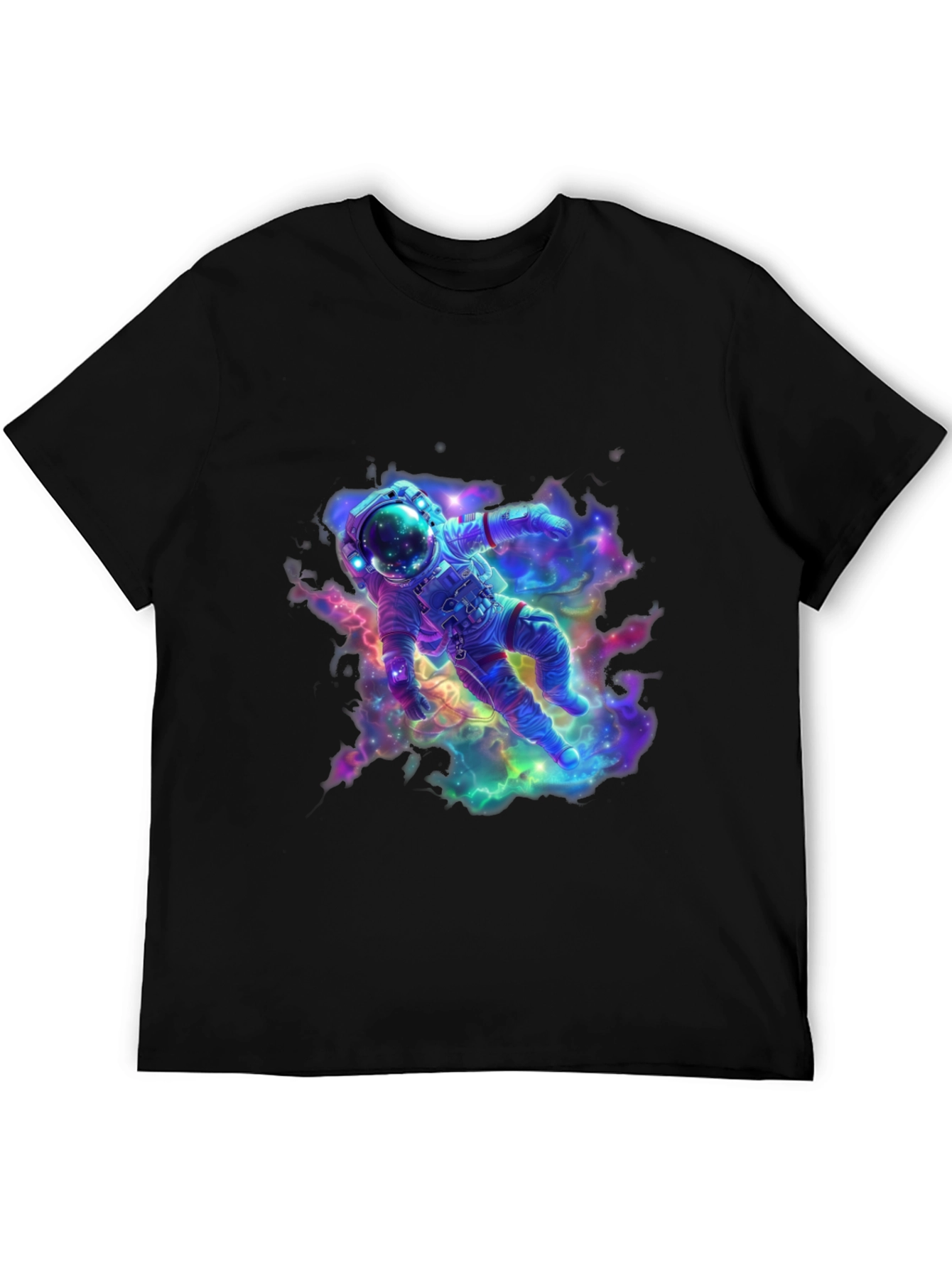 Astronaut Galaxy T-Shirt - Space Design