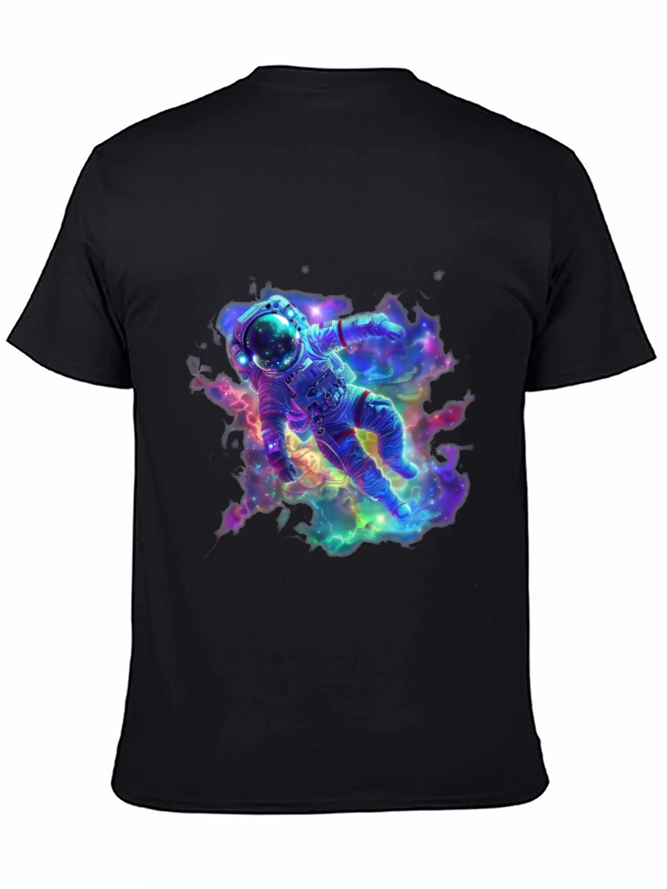 Astronaut Galaxy T-Shirt - Space Design
