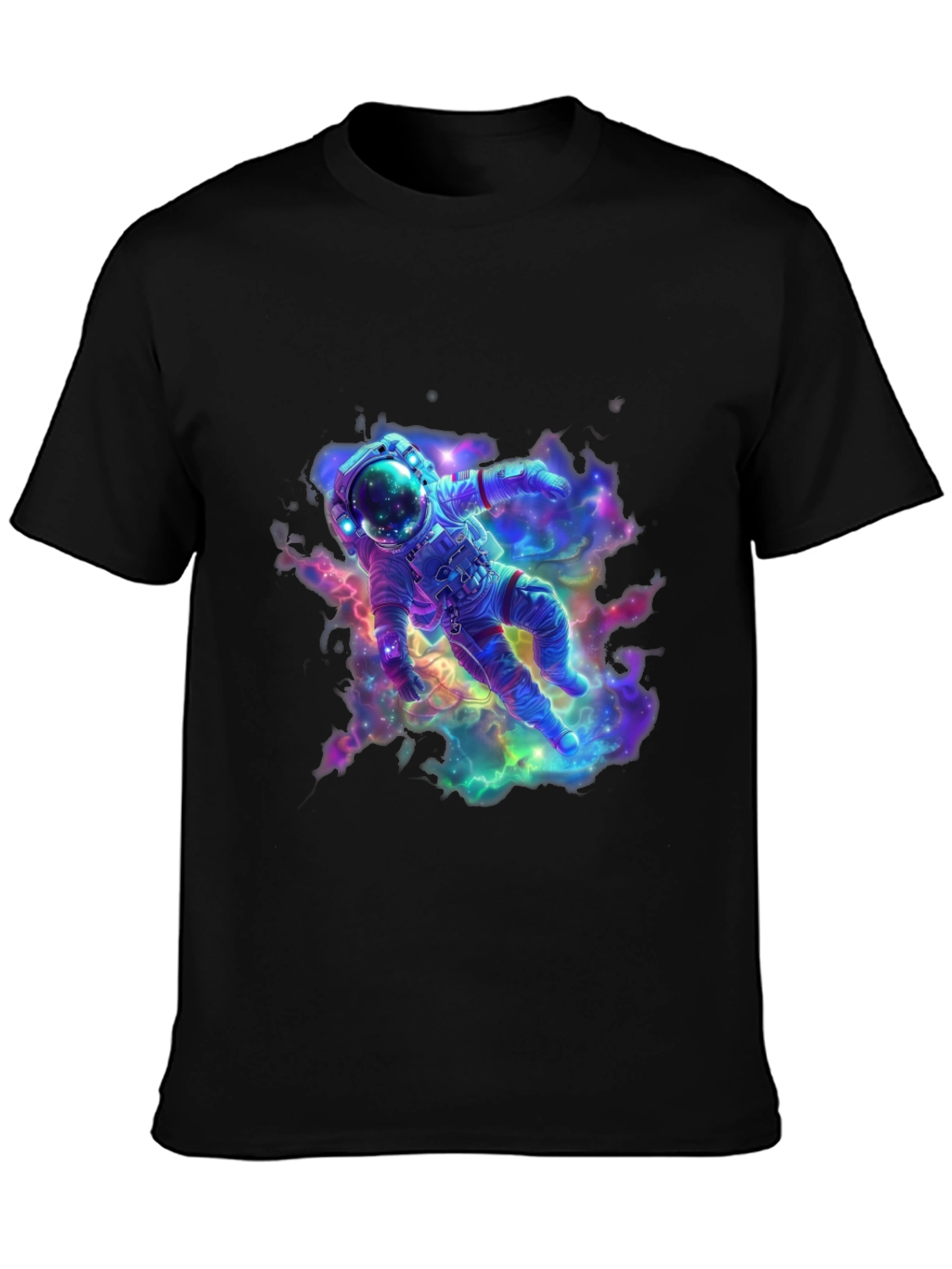 Astronaut Galaxy T-Shirt - Space Design