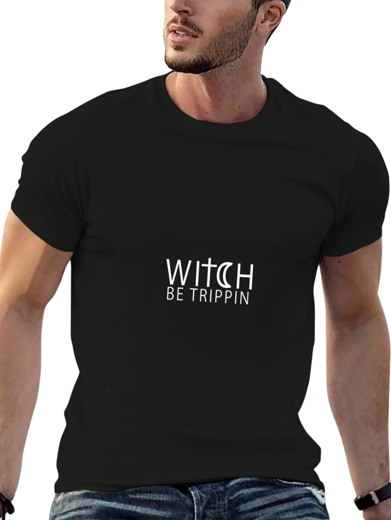 Witch Be Trippin Black T-Shirt