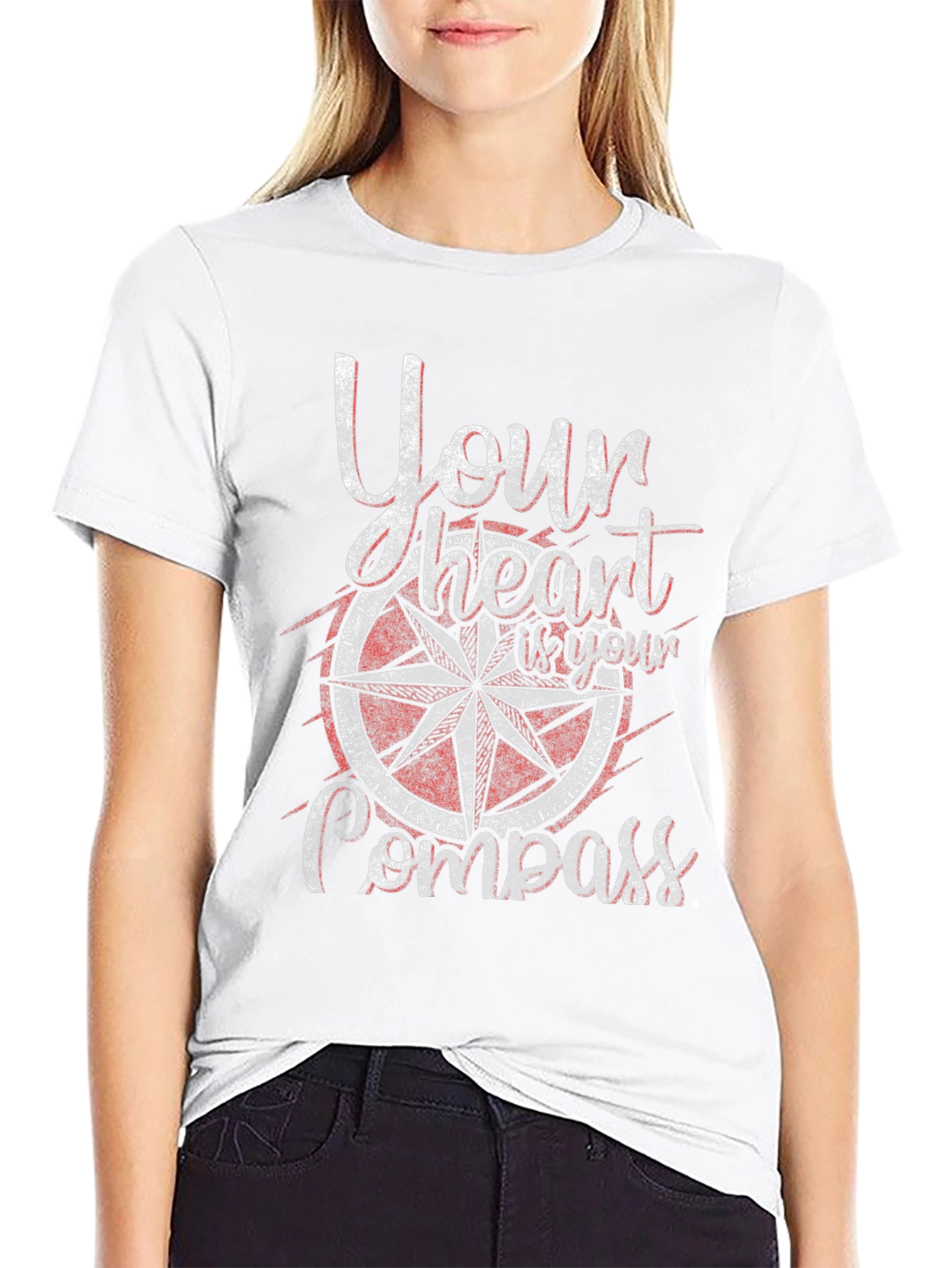 Your Heart Compass Graphic Tee