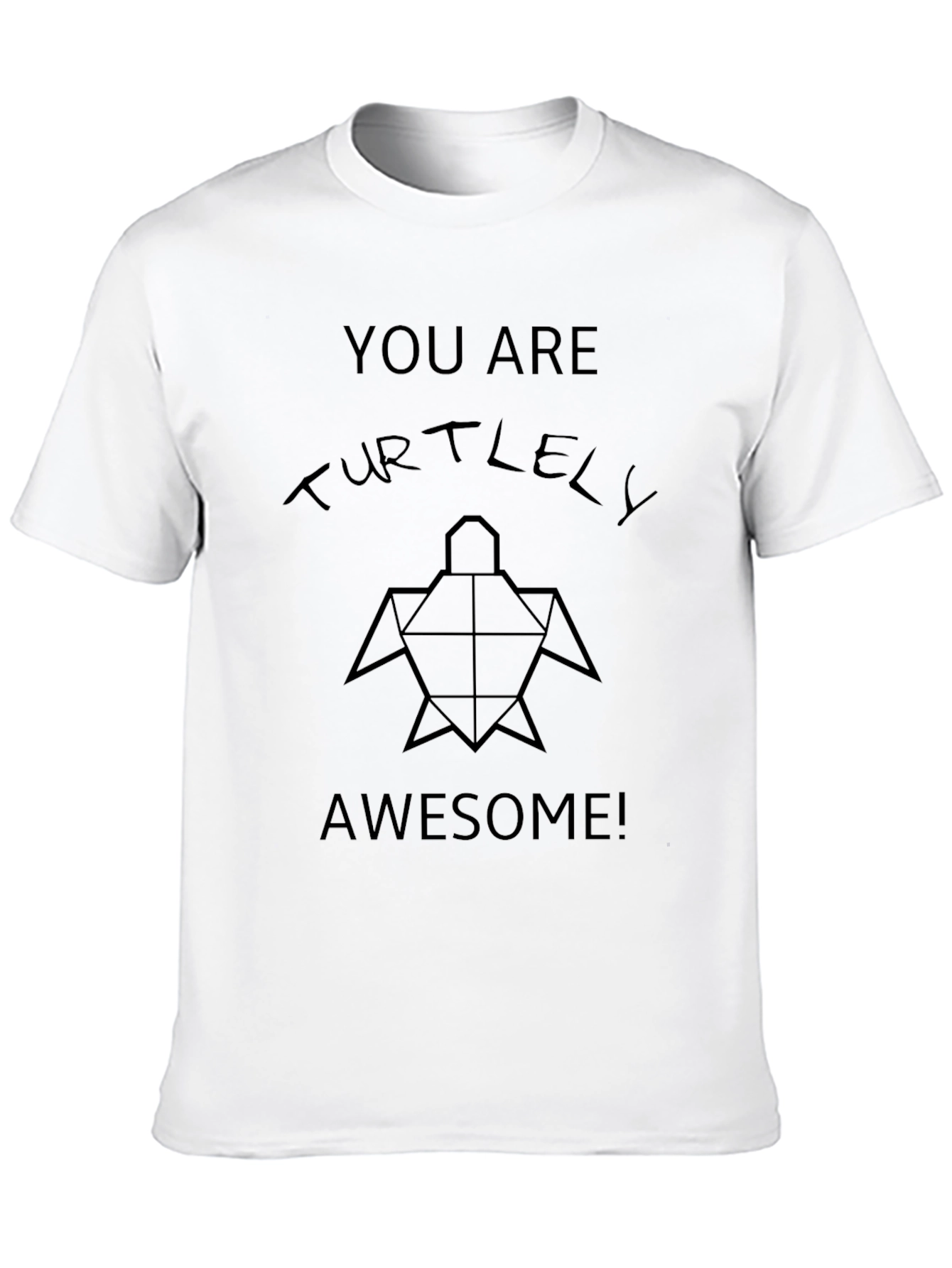 You Are Turtlely Awesome Black T-Shirt