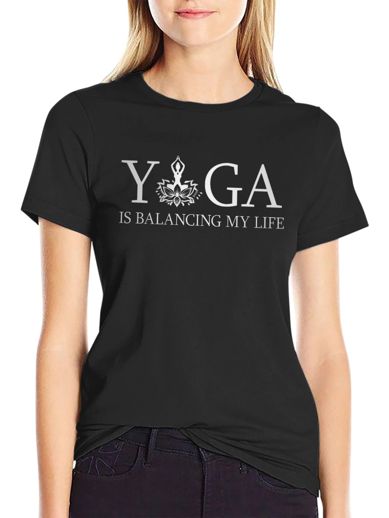 Yoga is Balancing My Life T-Shirt
