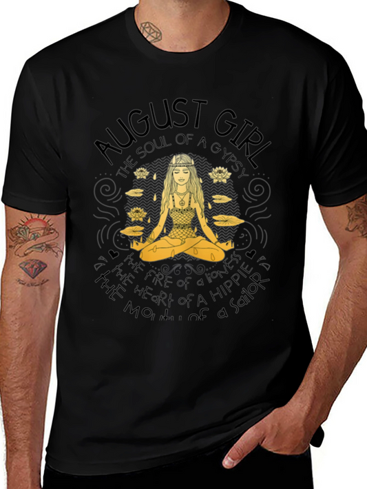 August Girl Gypsy Soul Black T-Shirt