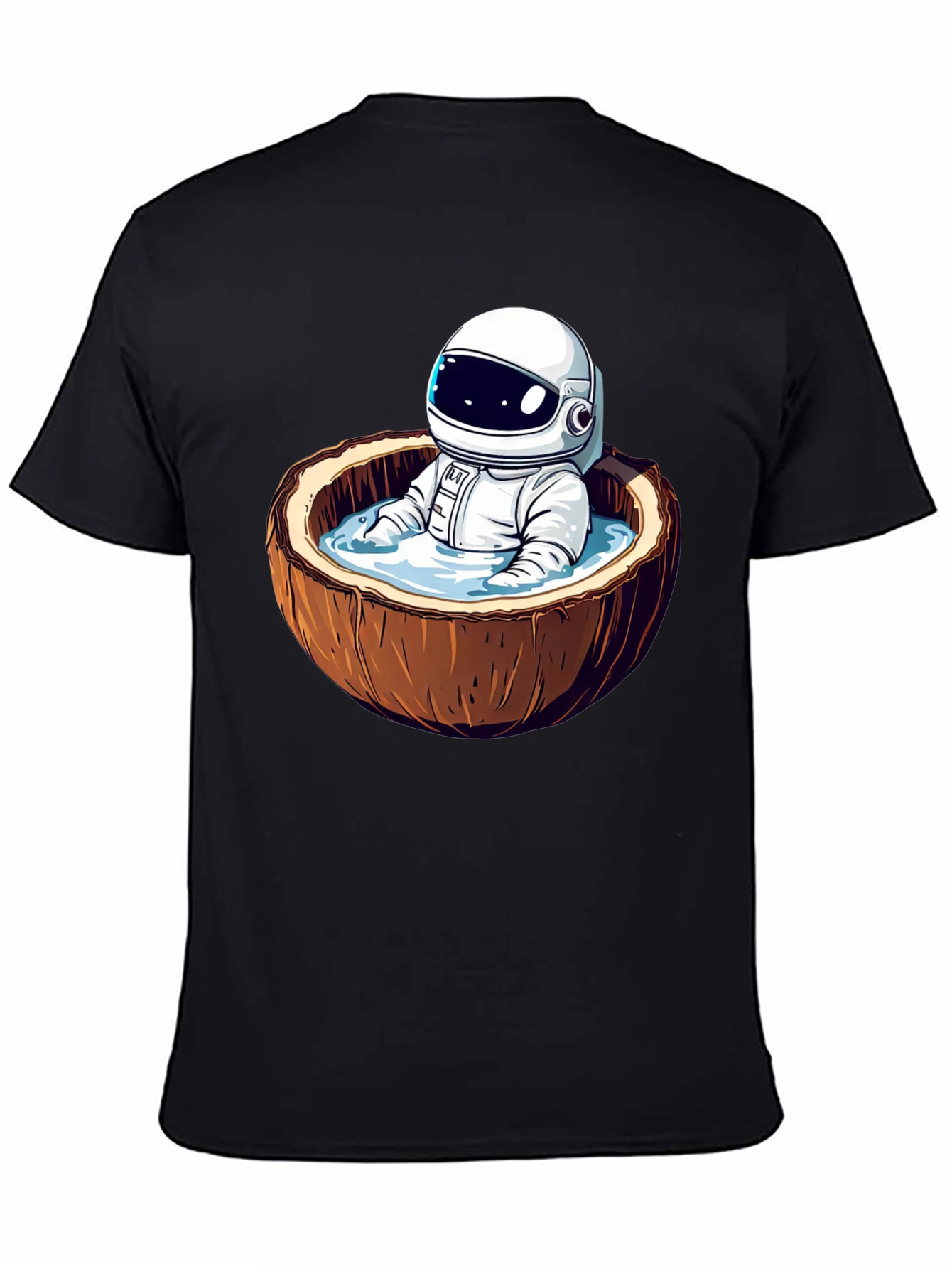 Astronaut Coconut Bathing T-Shirt