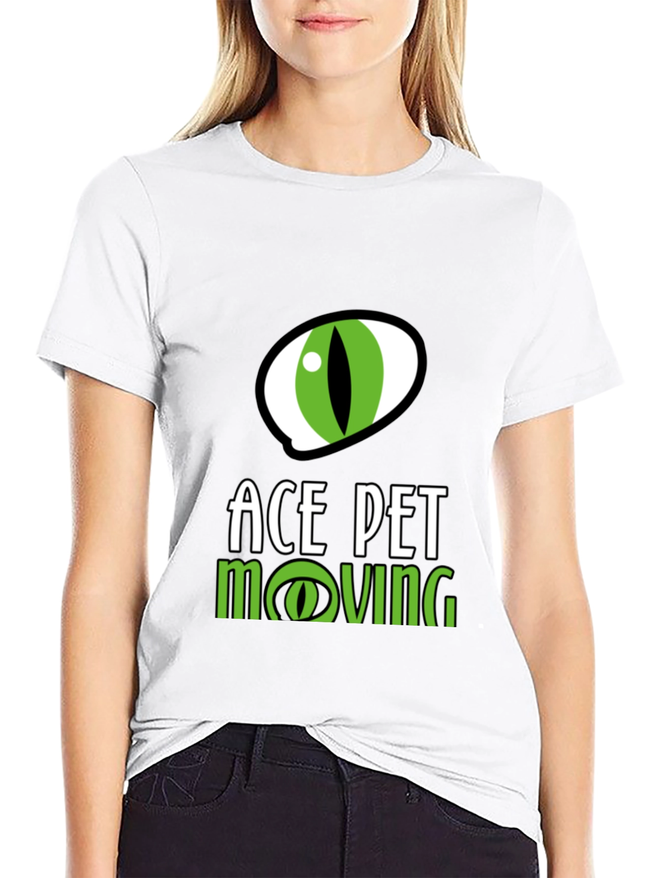 Ace Pet Moving Black T-Shirt