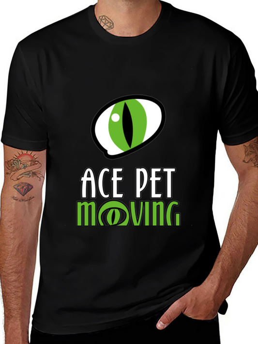 Ace Pet Moving Black T-Shirt