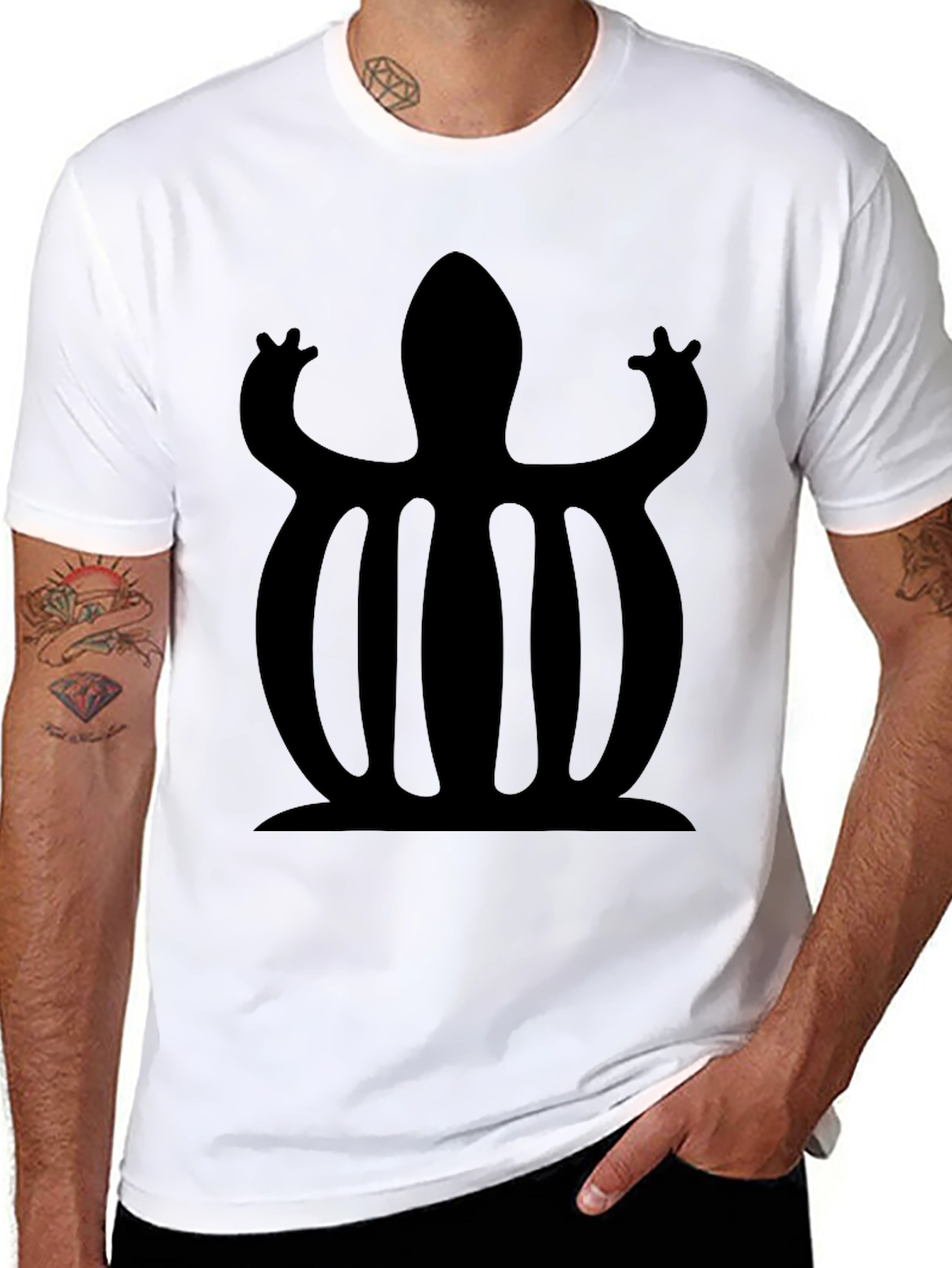 Adinkra Hwehwɛ Ben T-Shirt - Seek and Examine