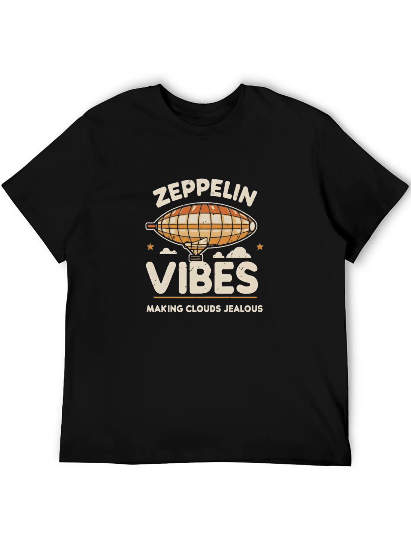 Zeppelin Vibes Graphic T-Shirt - Cloud Jealous