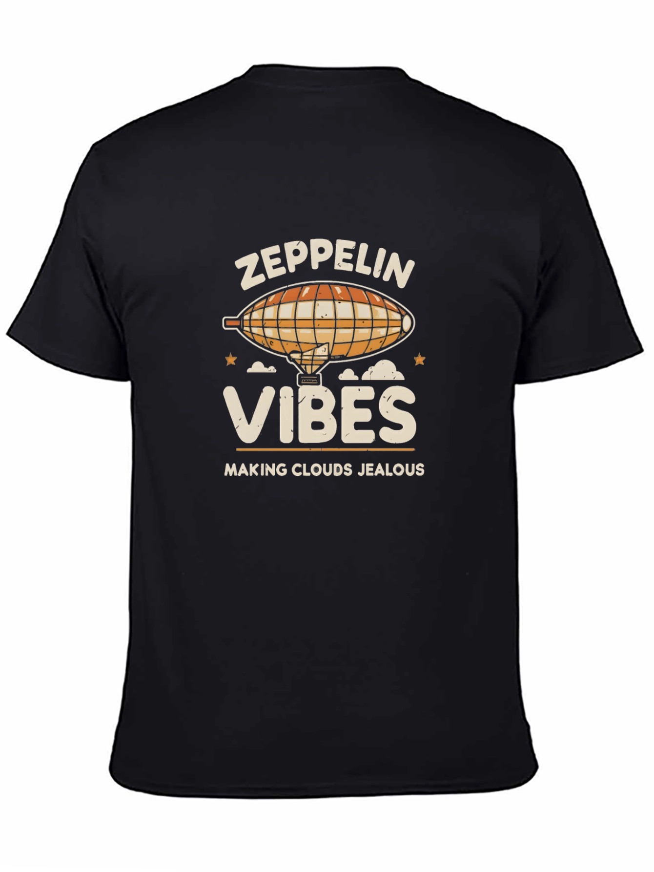 Zeppelin Vibes Graphic T-Shirt - Cloud Jealous