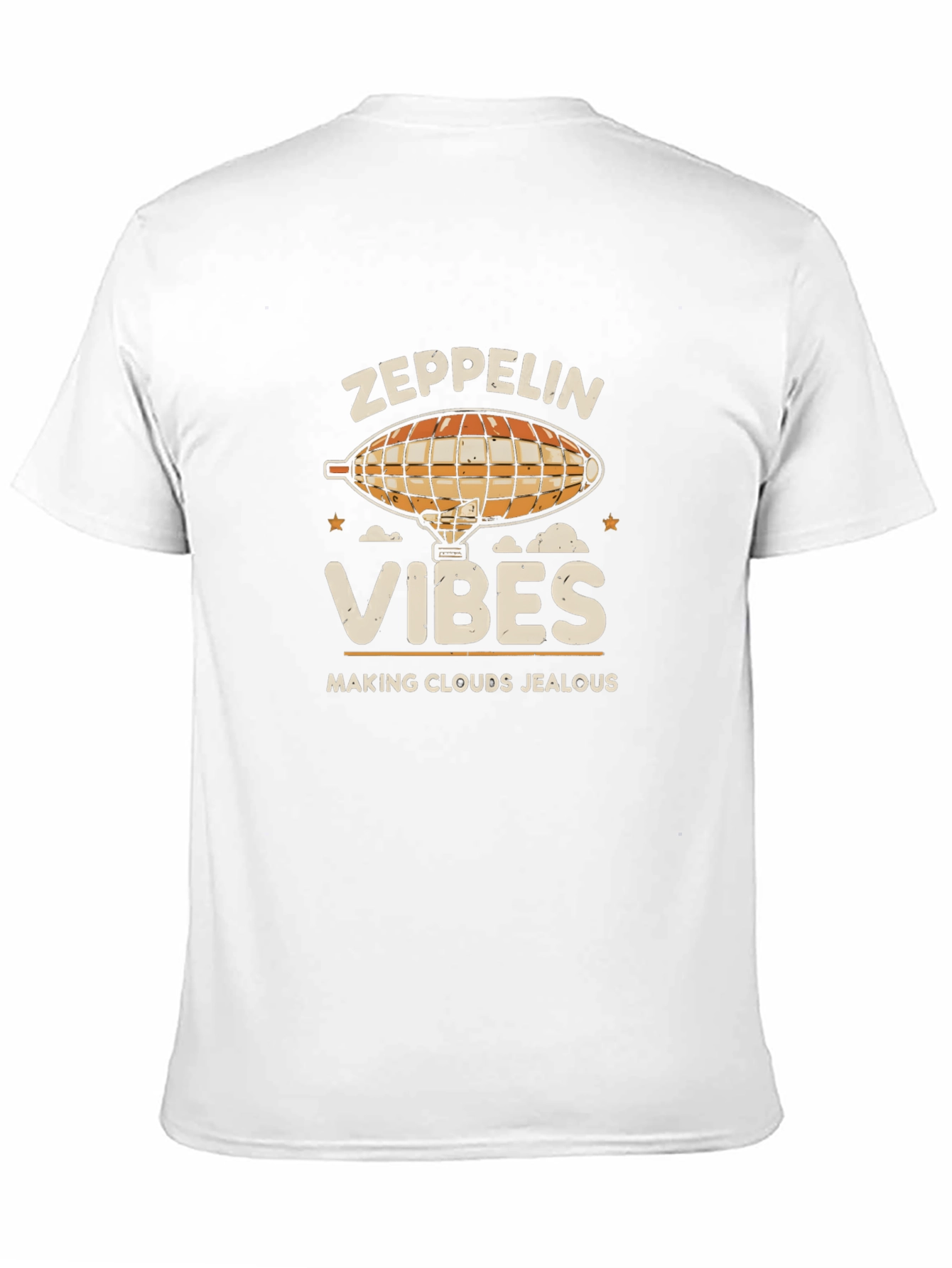 Zeppelin Vibes Graphic T-Shirt - Cloud Jealous