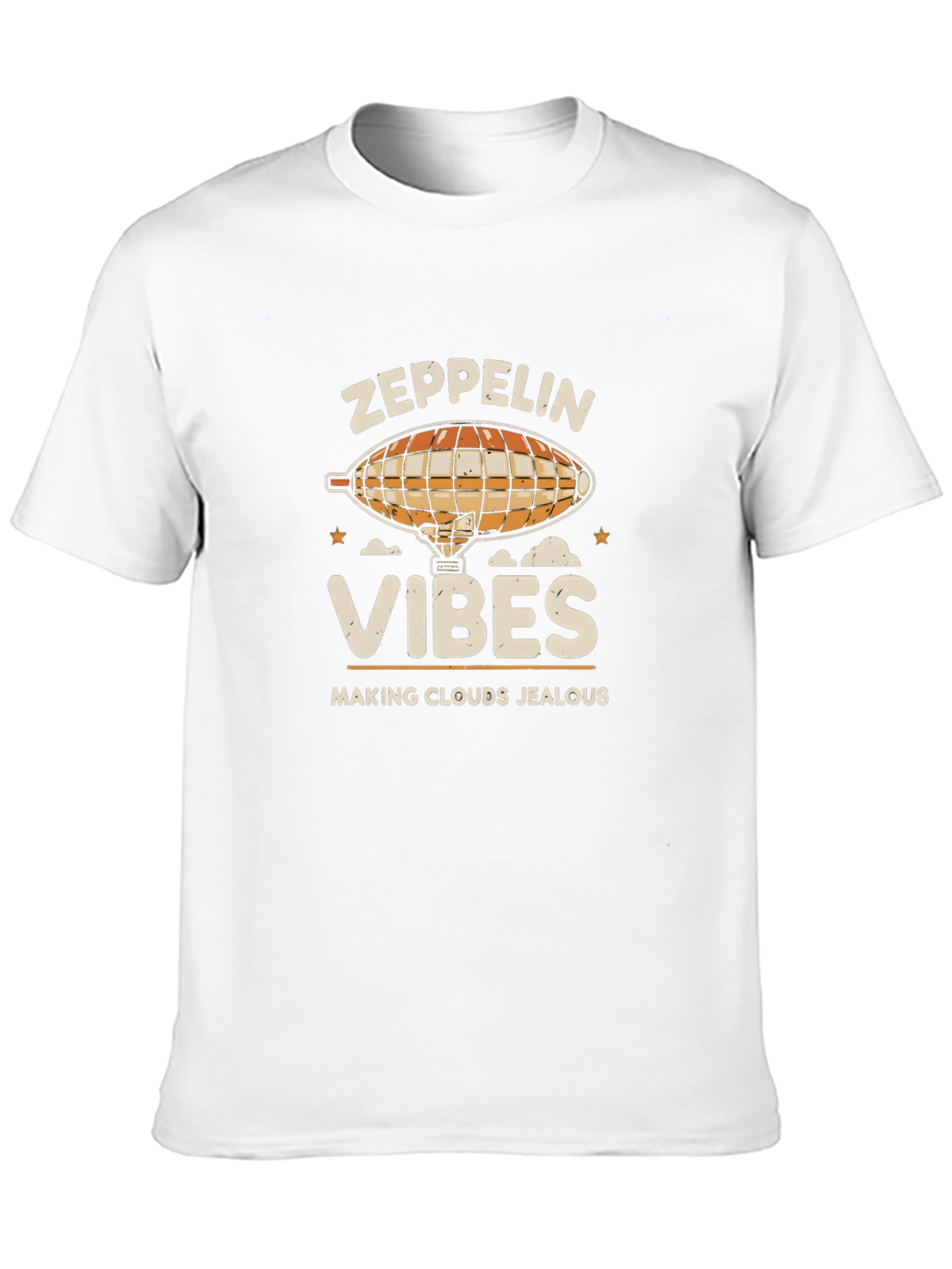 Zeppelin Vibes Graphic T-Shirt - Cloud Jealous