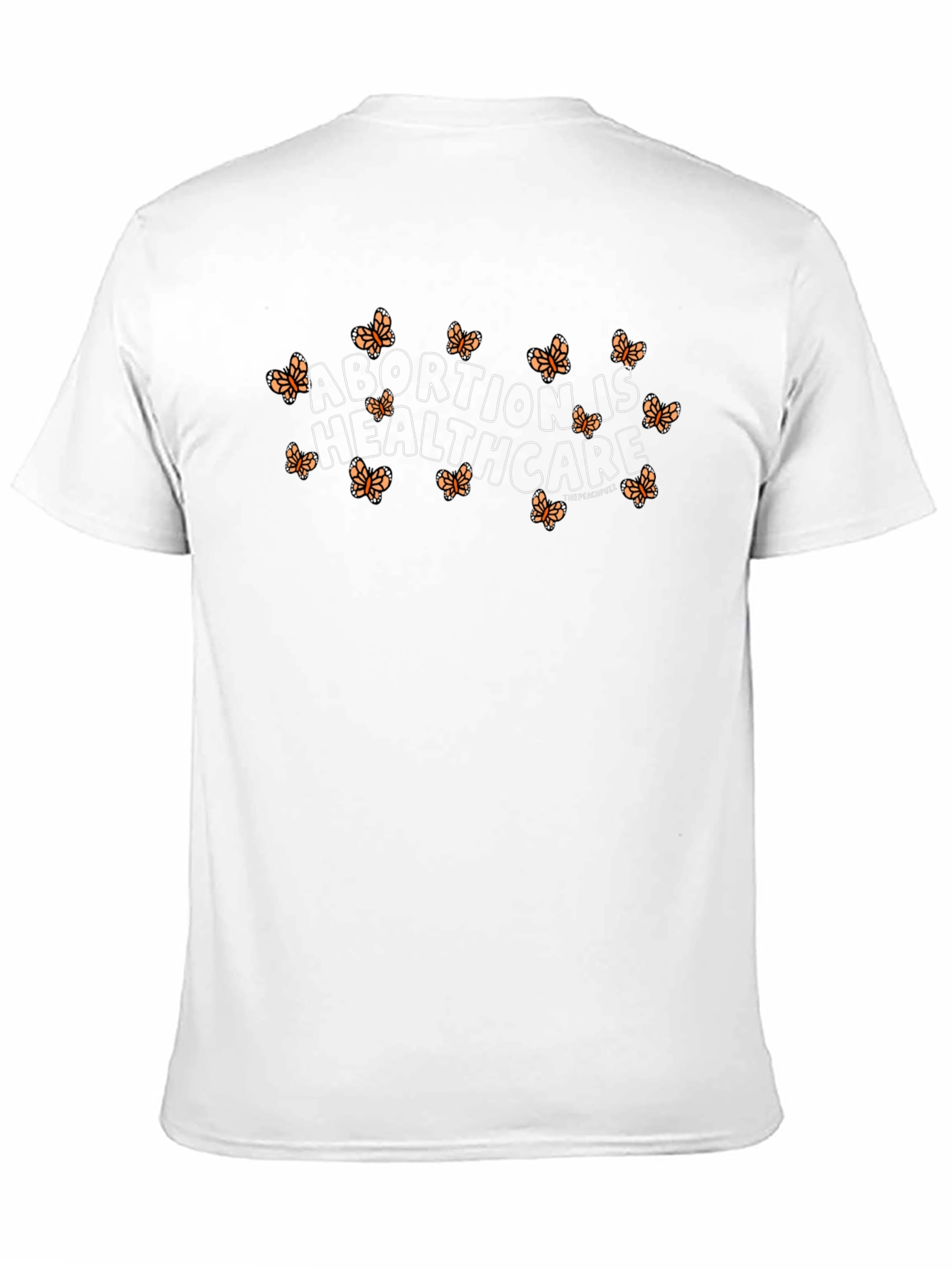 Abortion is Healthcare Butterfly Graphic T-Shirt