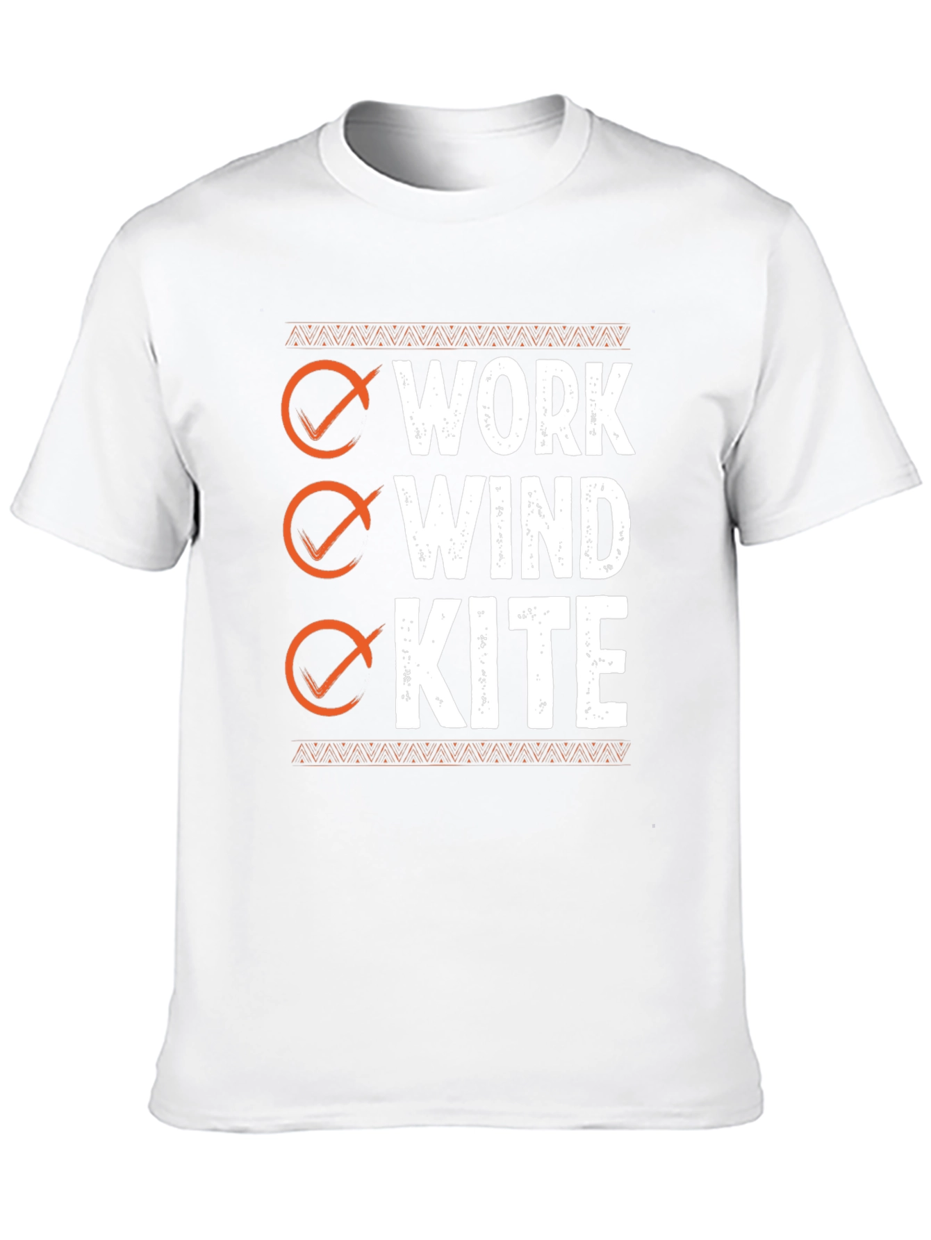 Work Wind Kite T-Shirt - Black Graphic Tee
