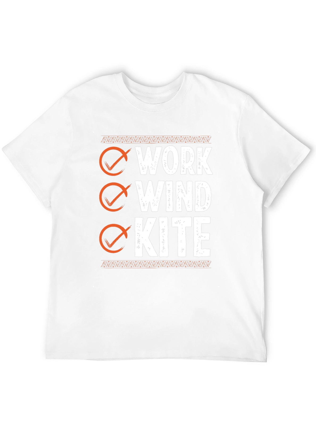 Work Wind Kite T-Shirt - Black Graphic Tee