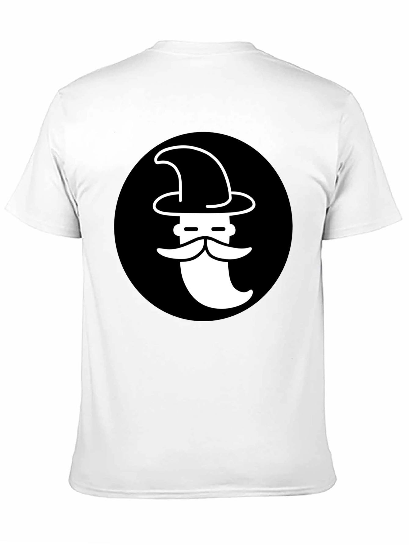 Wizard Graphic T-Shirt - Black Cotton Tee
