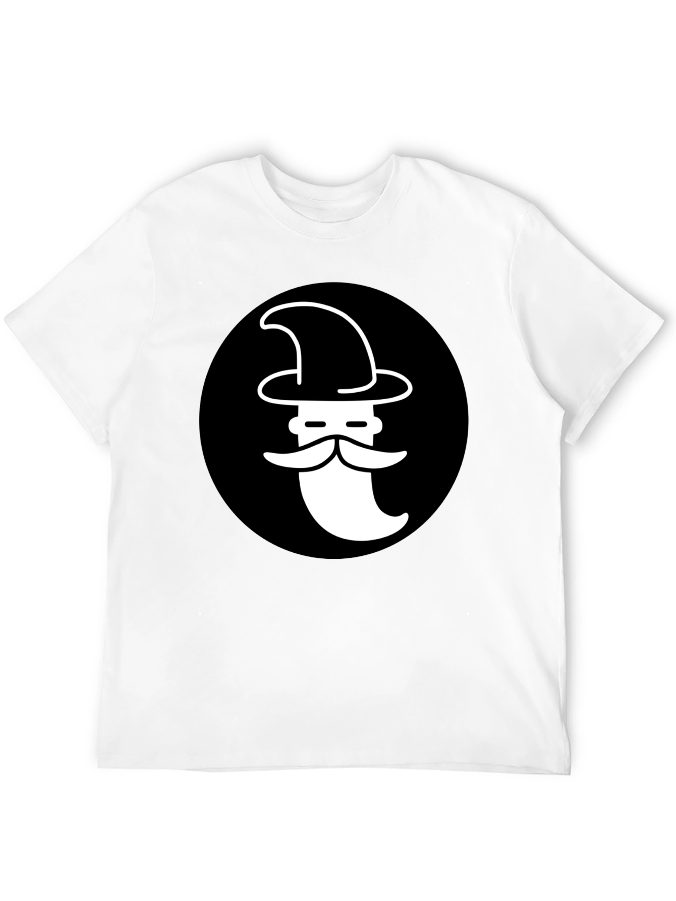 Wizard Graphic T-Shirt - Black Cotton Tee