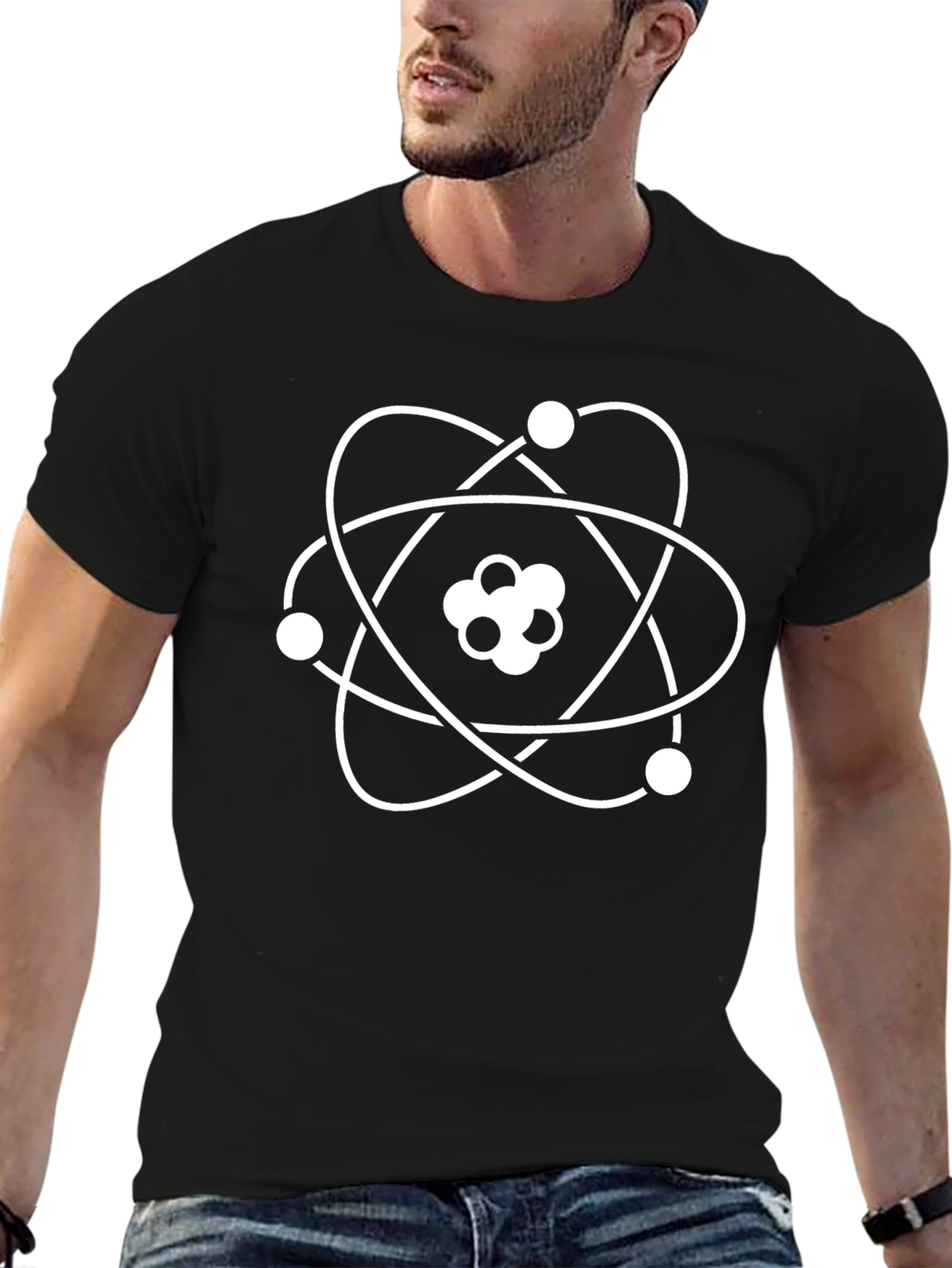 Atom Graphic Tee - Science T-Shirt
