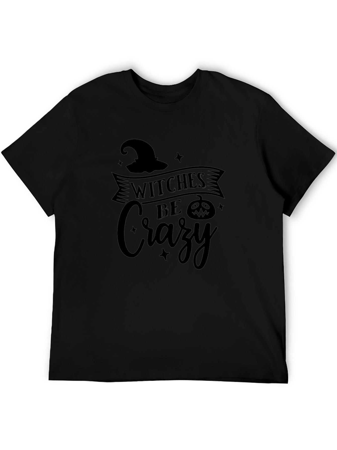 Witches Be Crazy Halloween T-Shirt - Black
