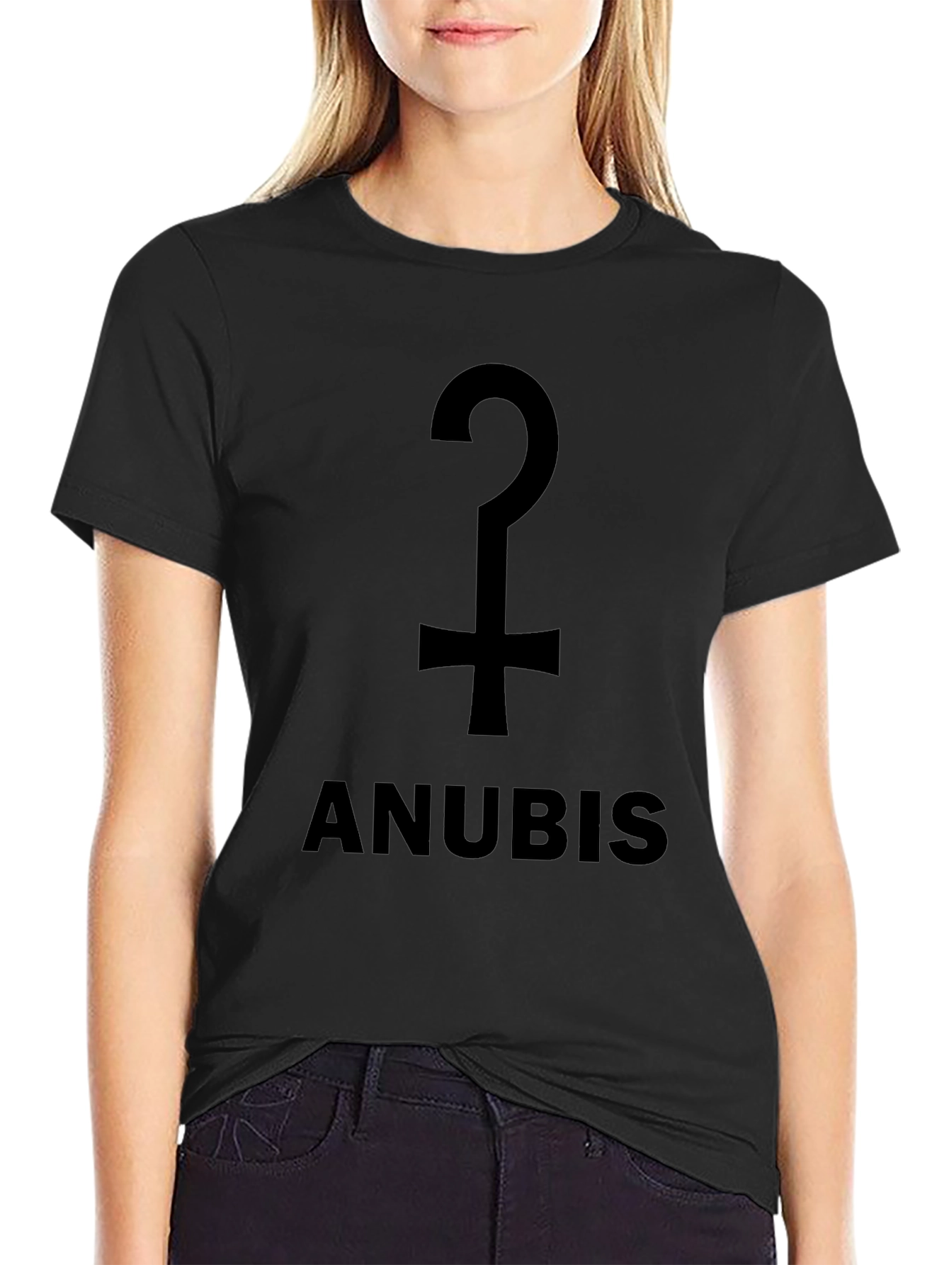 Anubis Symbol T-Shirt - Egyptian God Design