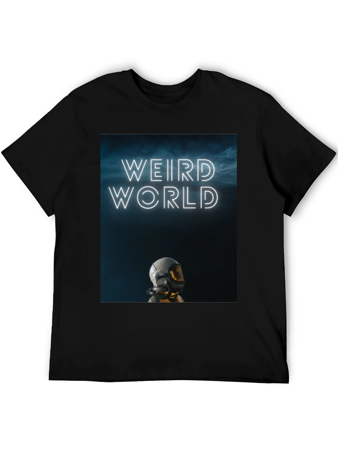 Weird World Astronaut Graphic Tee