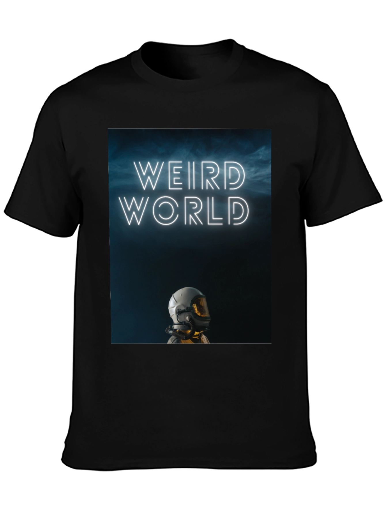 Weird World Astronaut Graphic Tee
