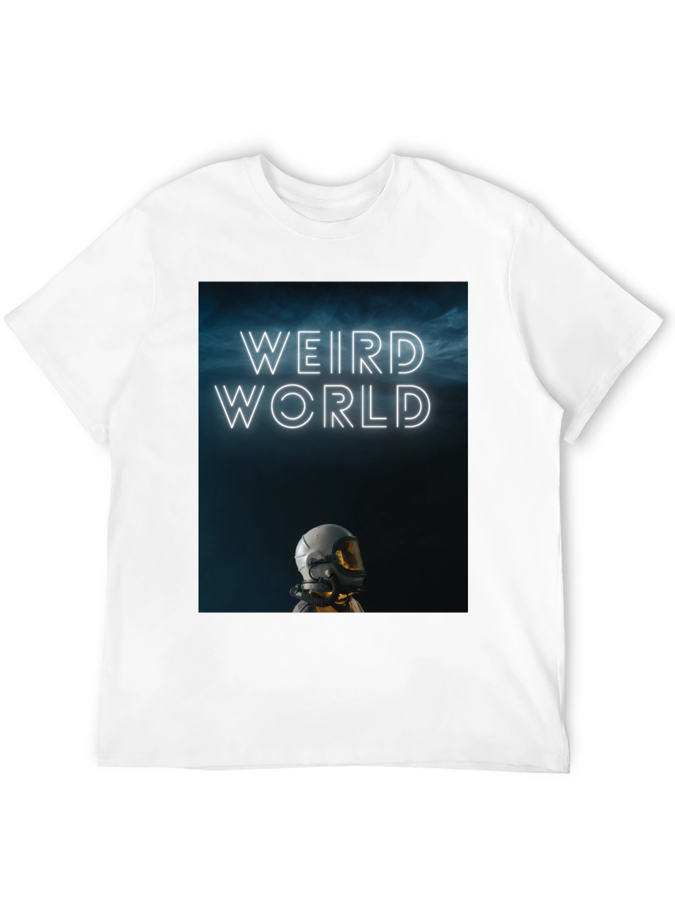 Weird World Astronaut Graphic Tee