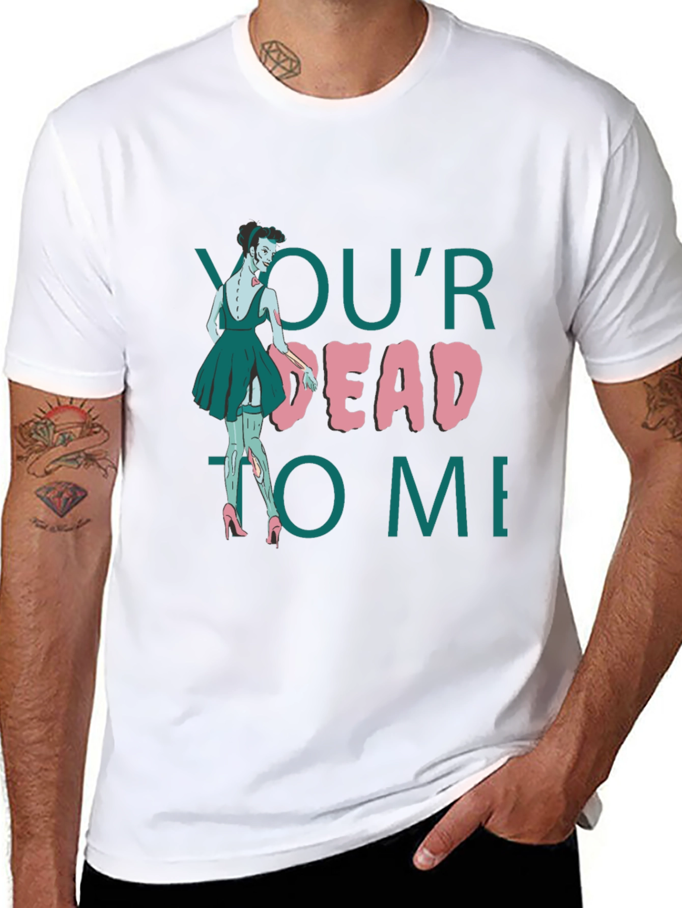 Youre Dead to Me Zombie T-Shirt