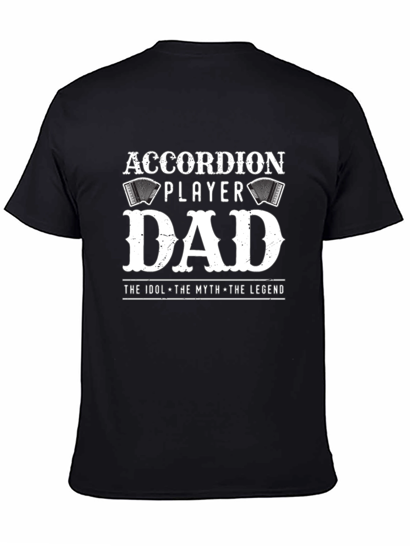 Accordion Player Dad T-Shirt