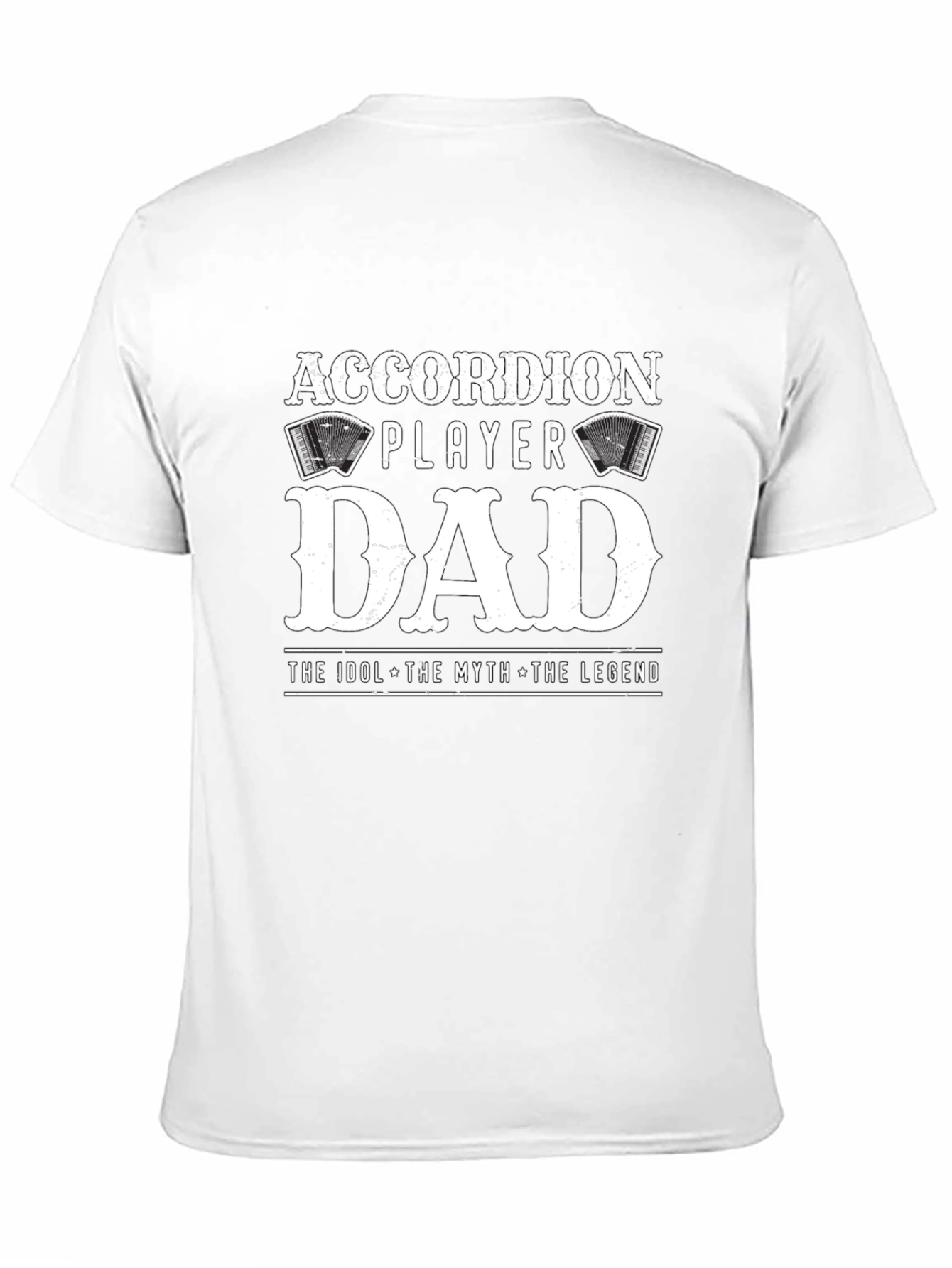Accordion Player Dad T-Shirt