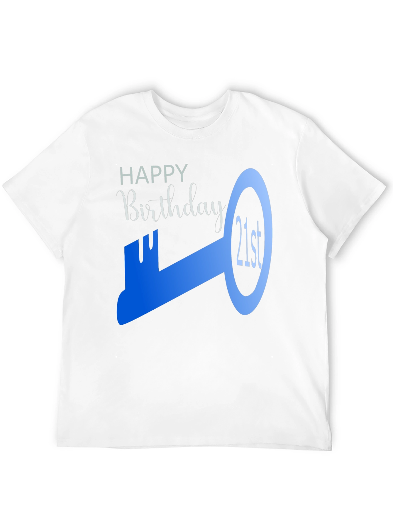21st Birthday Key Graphic T-Shirt