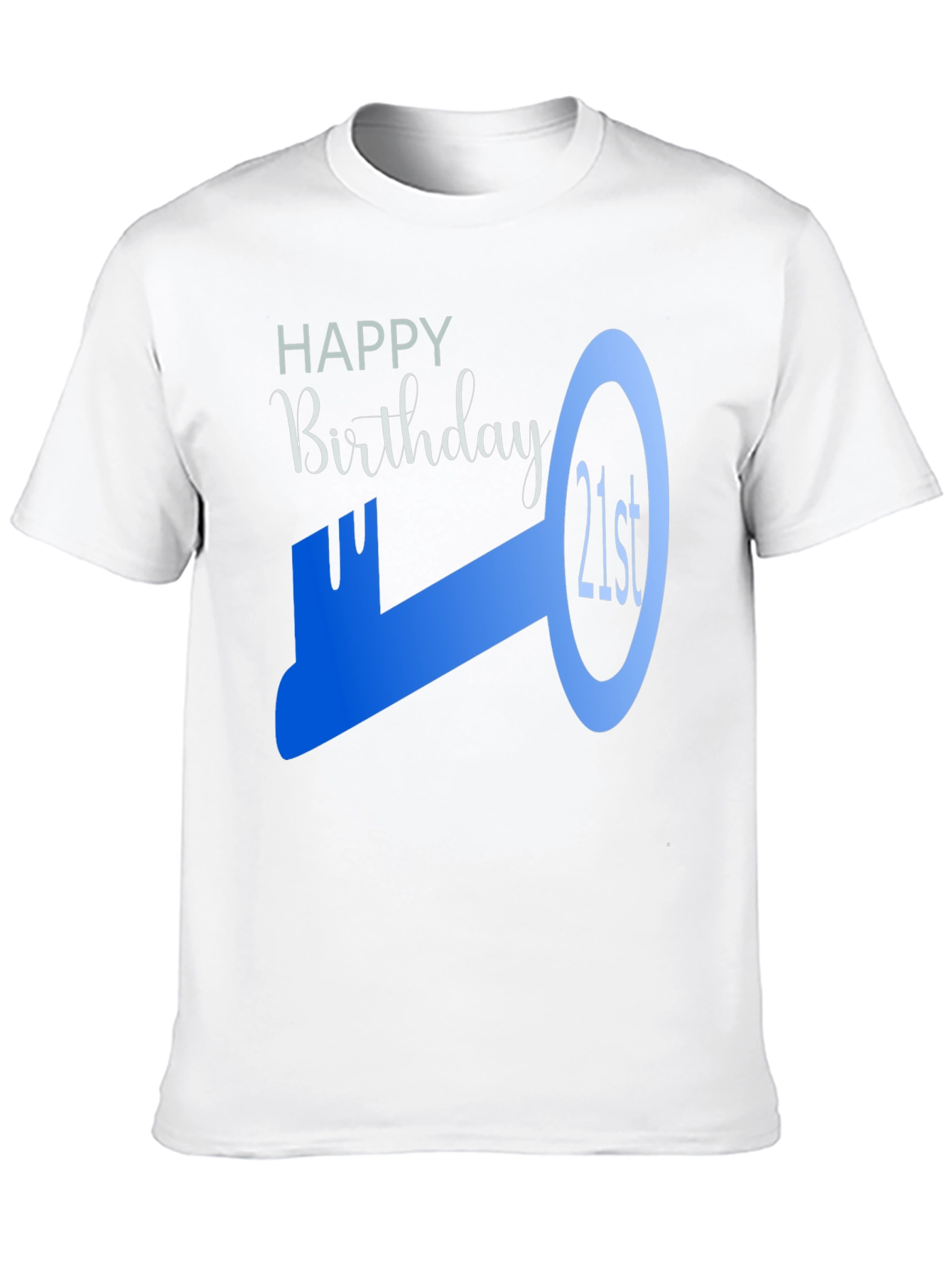 21st Birthday Key Graphic T-Shirt