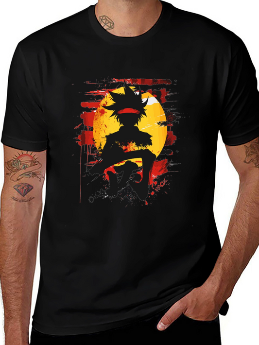 Anime Silhouette Graphic Tee