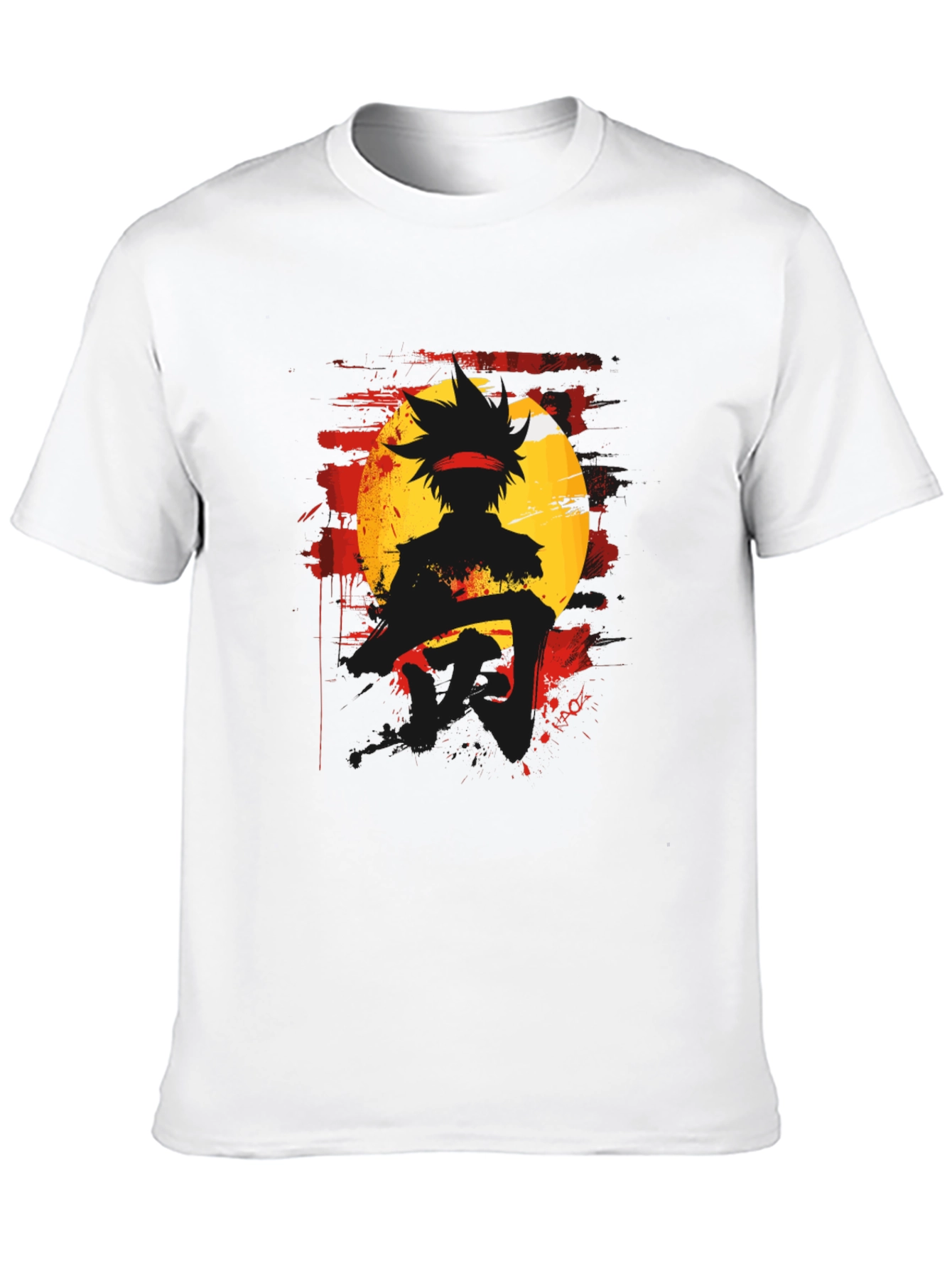 Anime Silhouette Graphic Tee