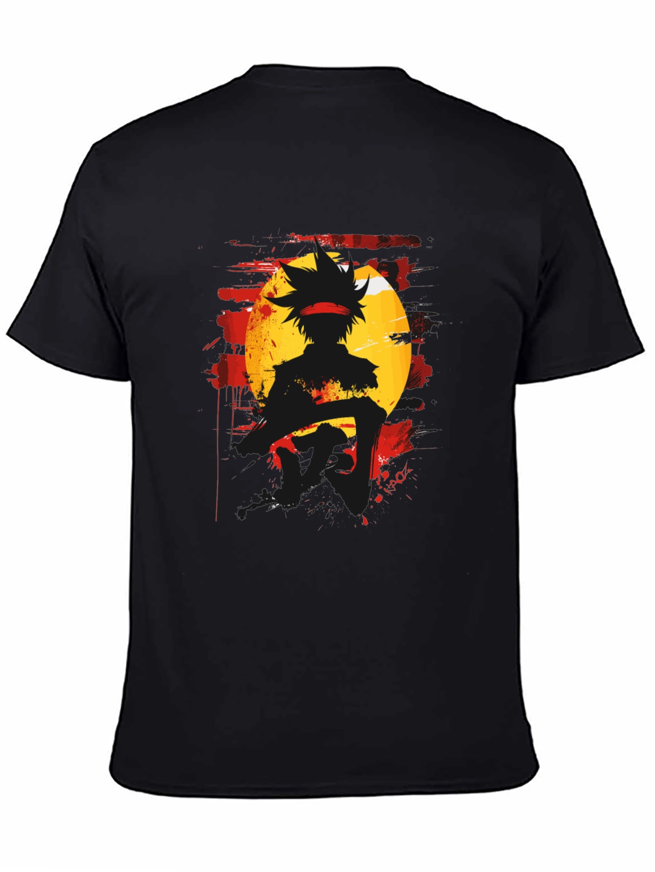 Anime Silhouette Graphic Tee