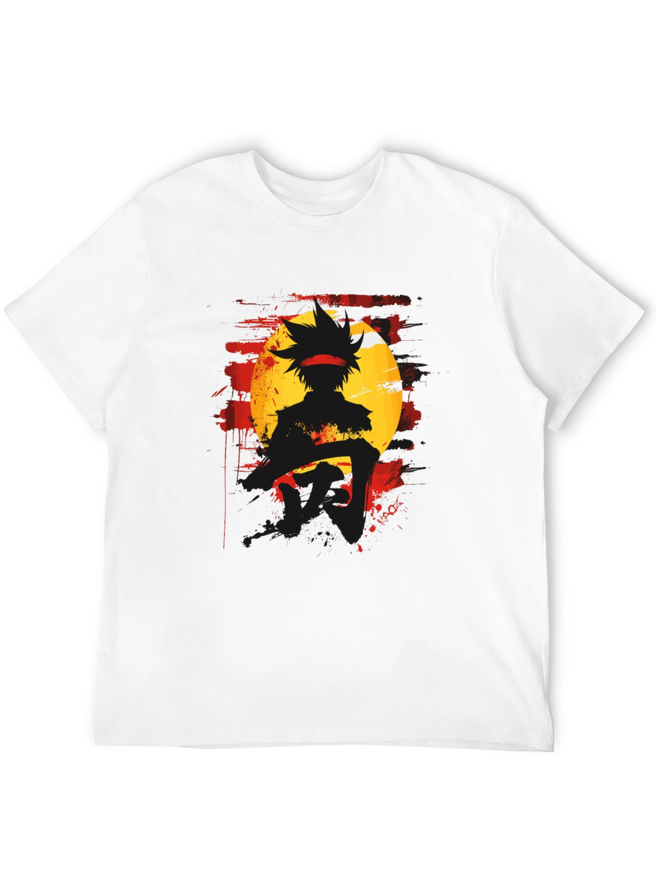 Anime Silhouette Graphic Tee