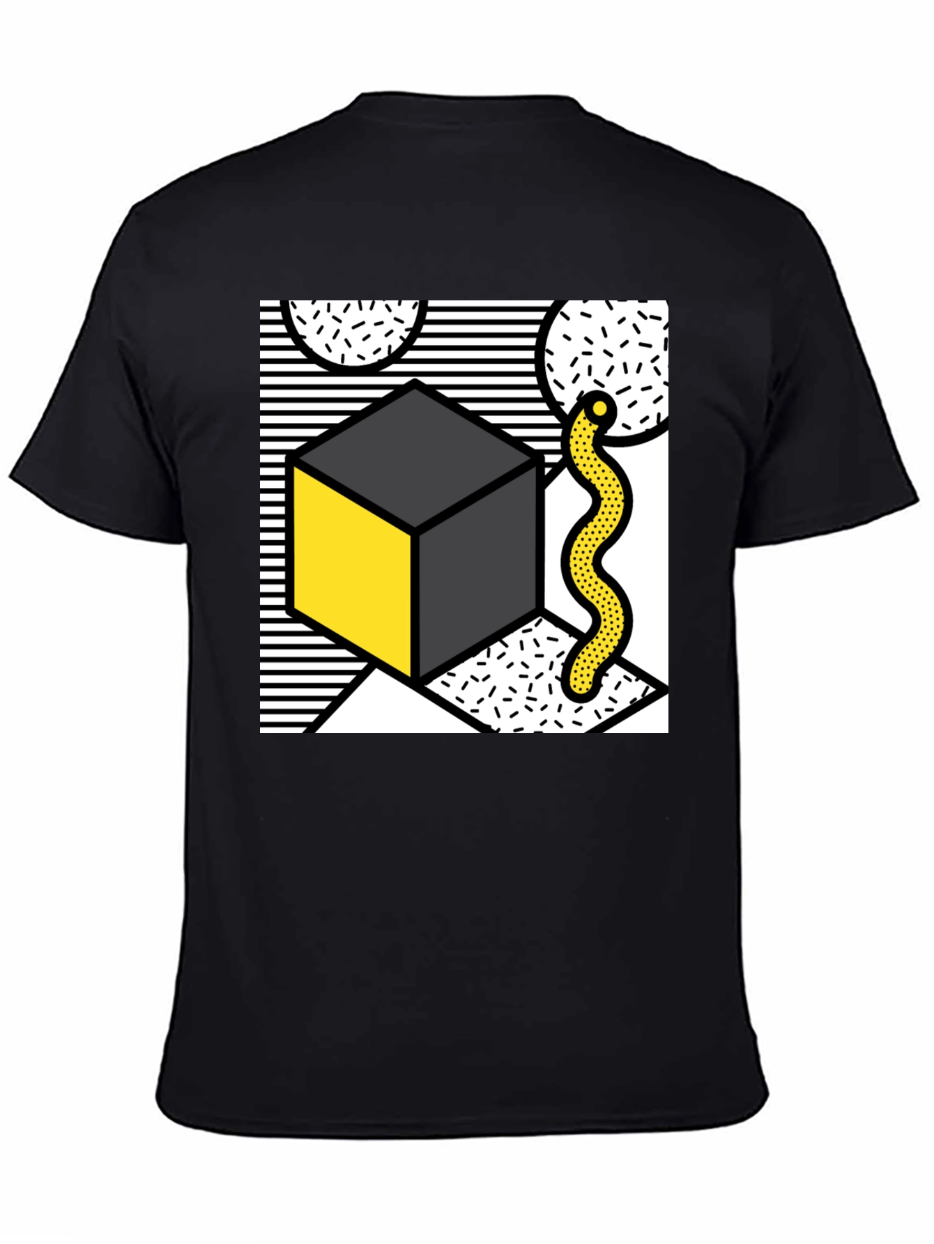 Abstract Geometric Art Graphic Tee