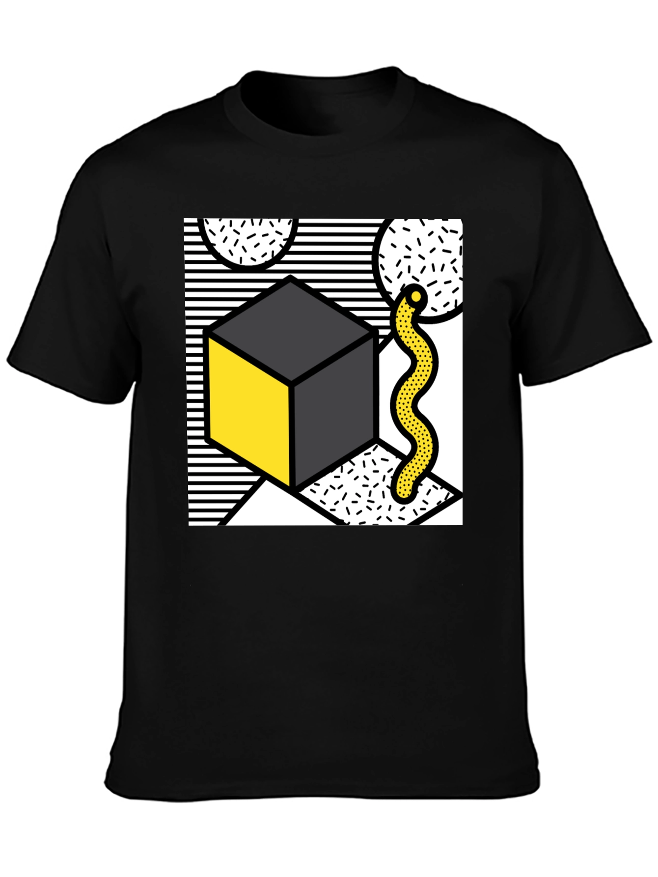 Abstract Geometric Art Graphic Tee