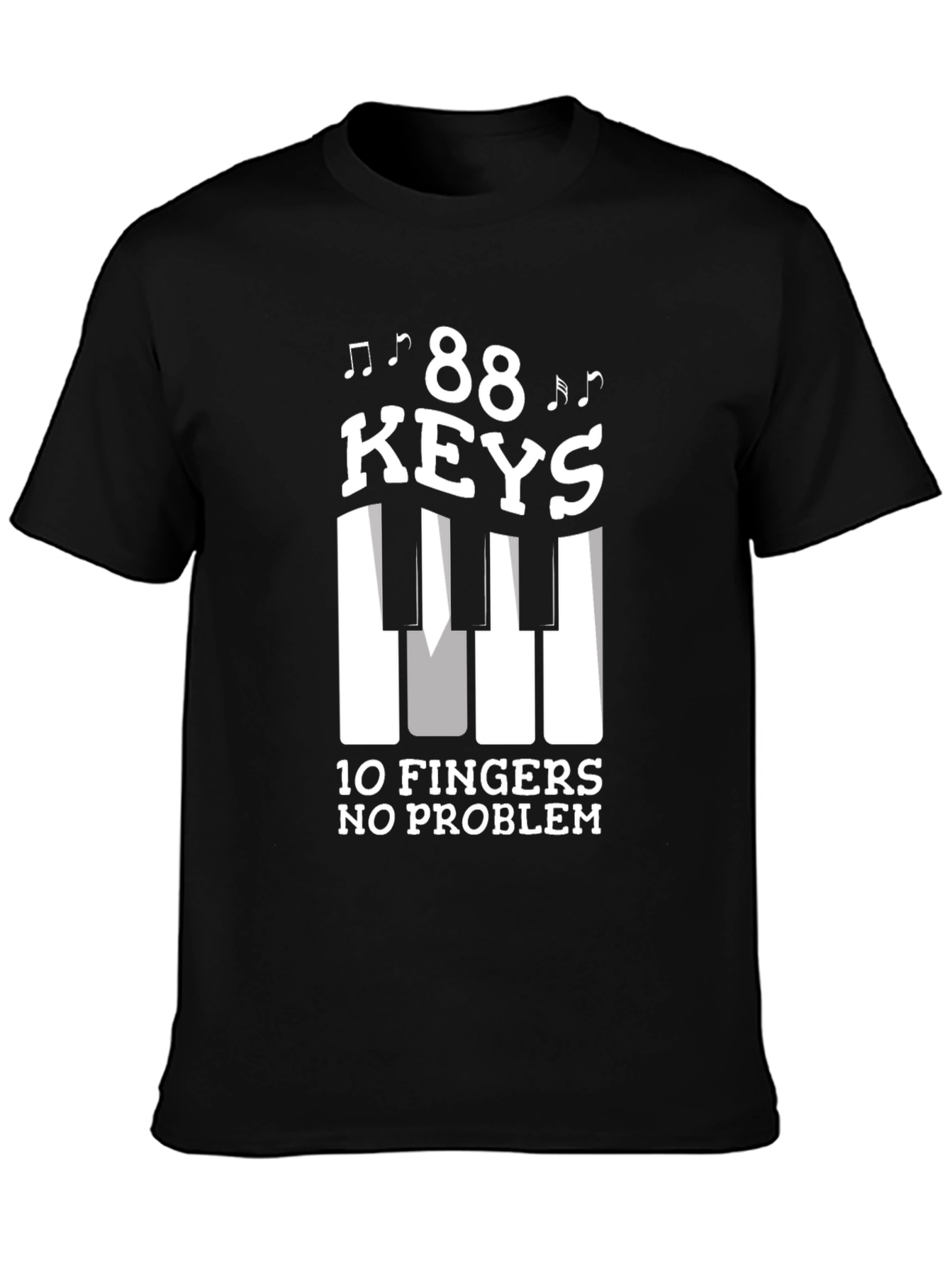 88 Keys 10 Fingers T-Shirt