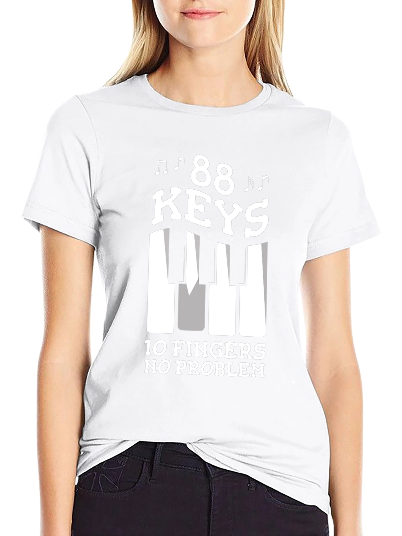 88 Keys 10 Fingers T-Shirt