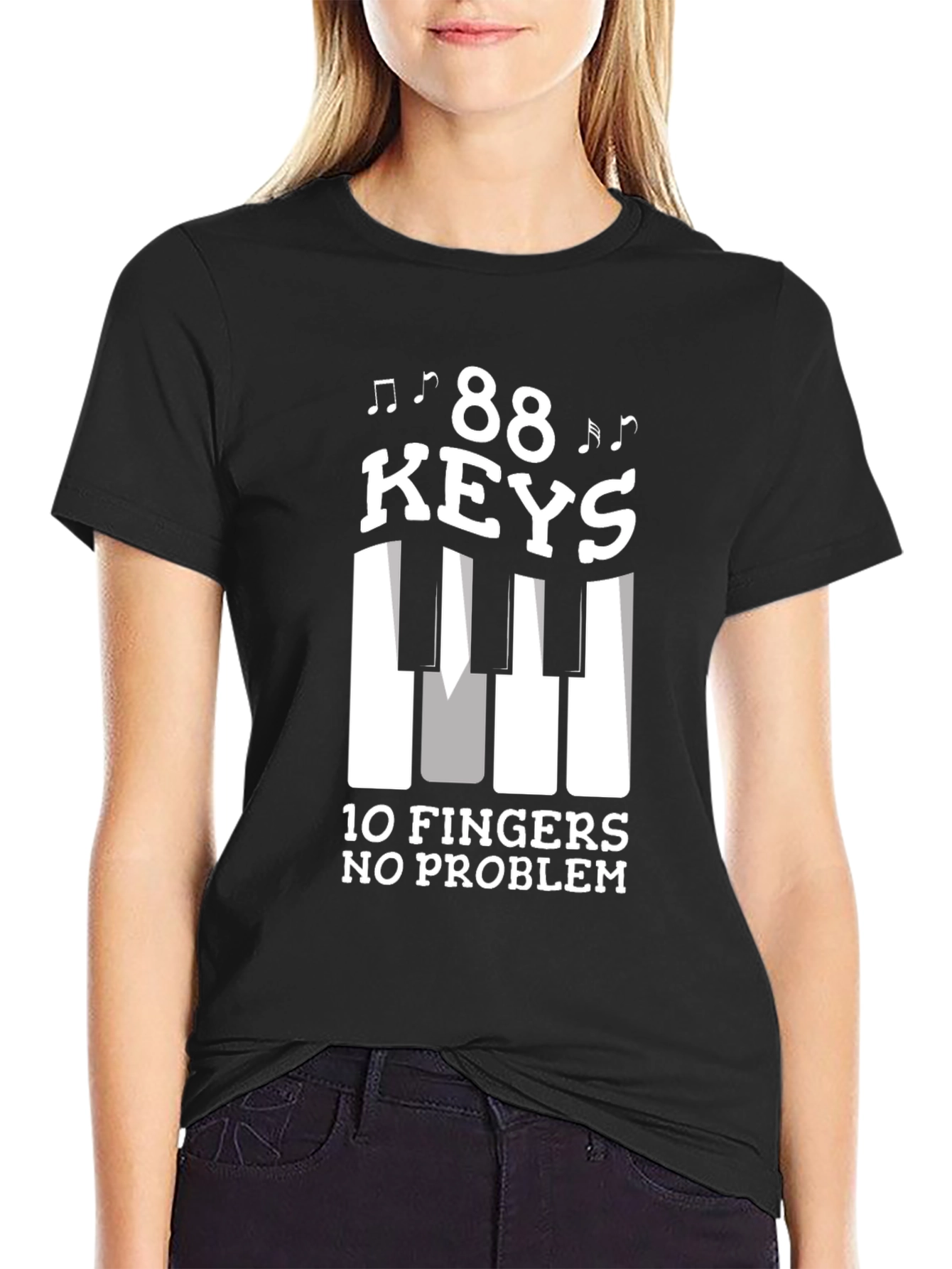 88 Keys 10 Fingers T-Shirt
