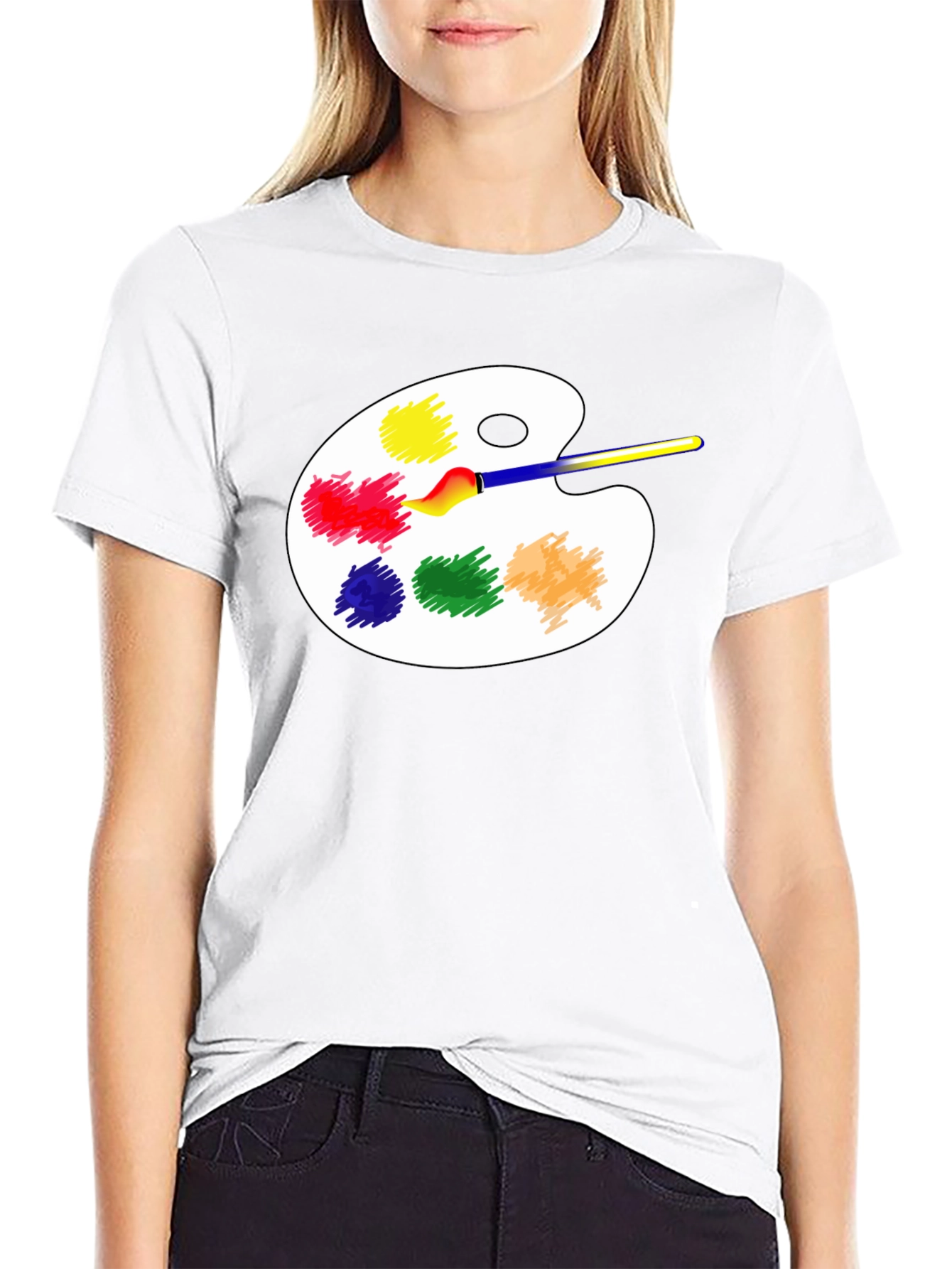 Artists Palette Graphic T-Shirt