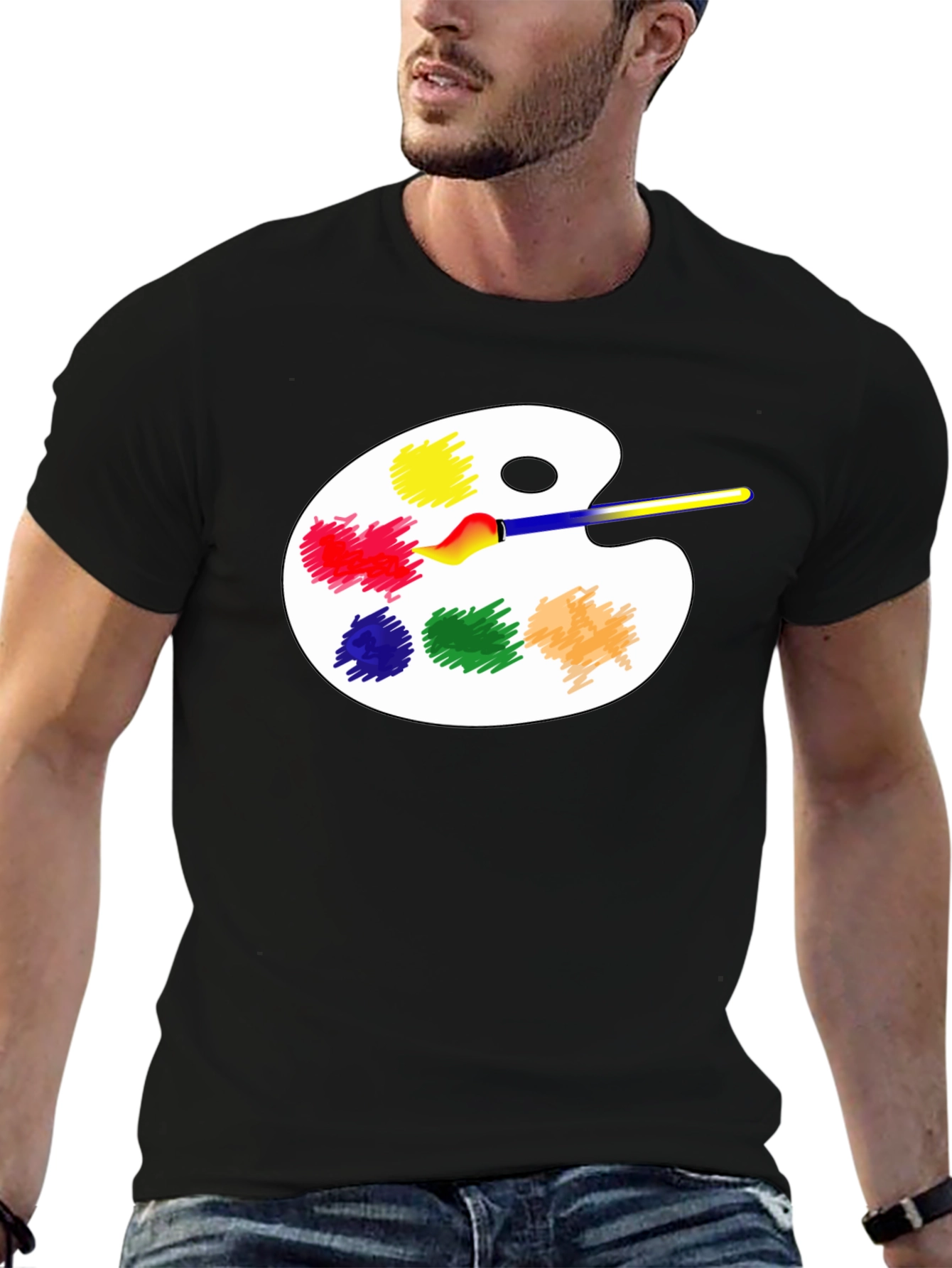 Artists Palette Graphic T-Shirt