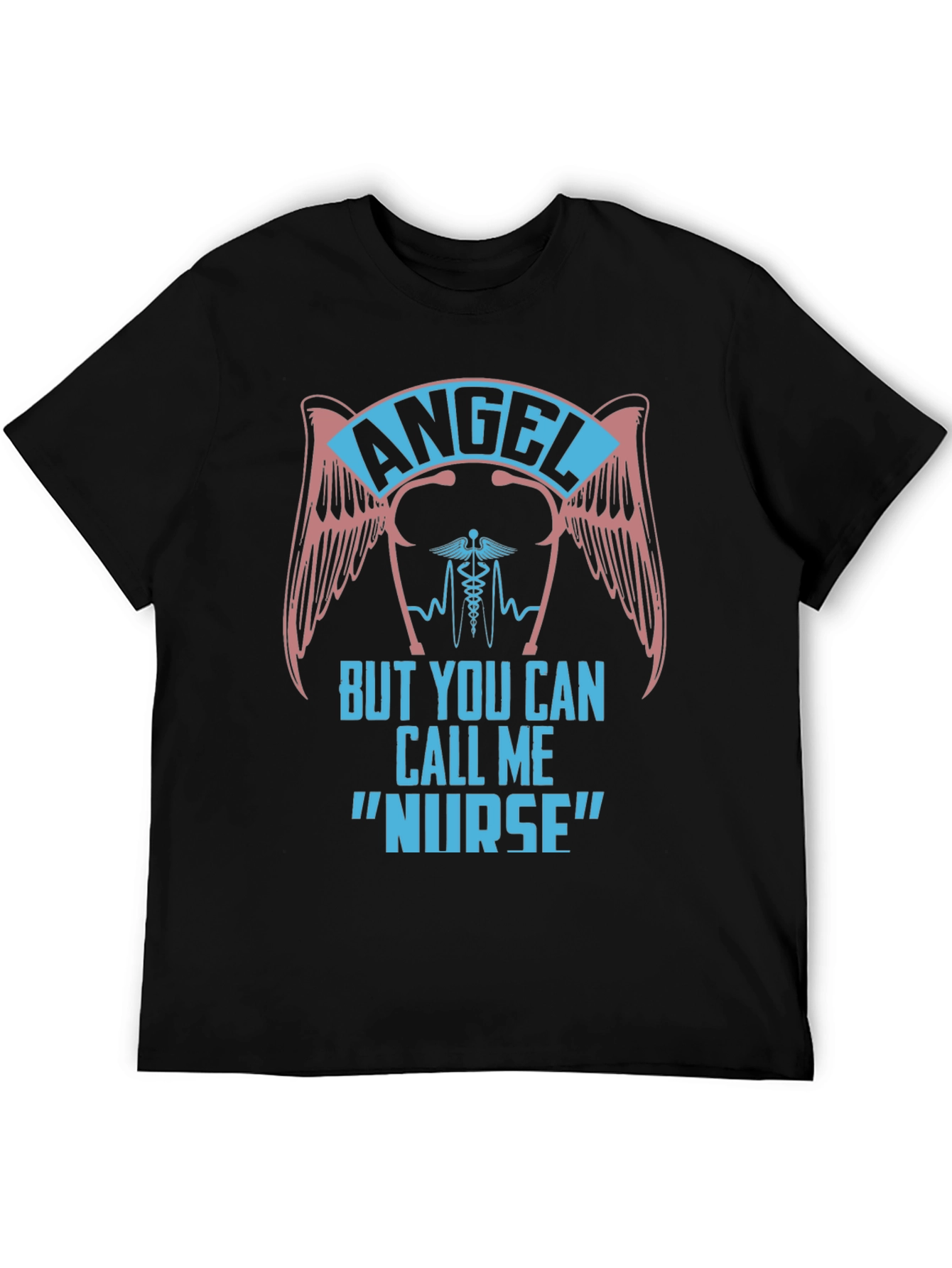 Angel Nurse Graphic T-Shirt - Soft & Stylish!