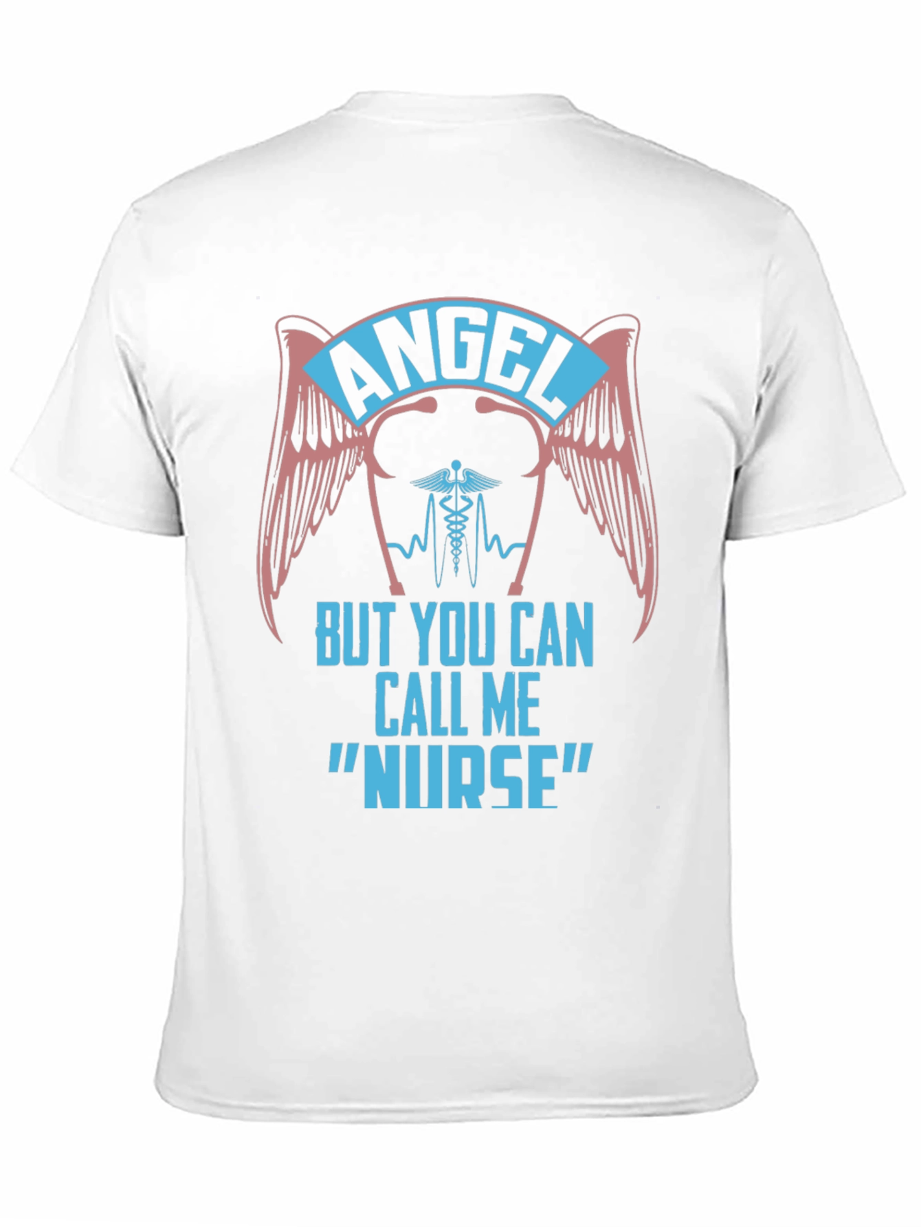 Angel Nurse Graphic T-Shirt - Soft & Stylish!