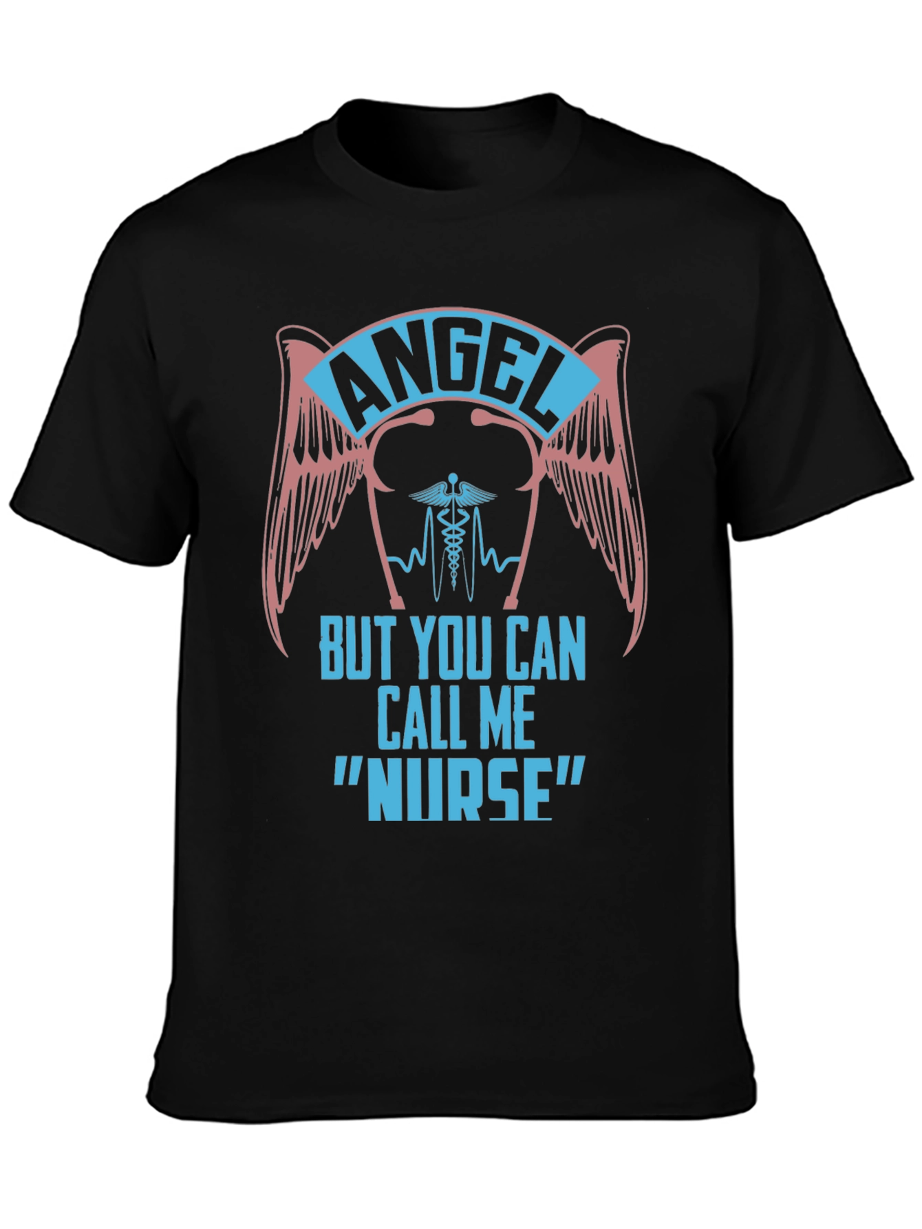 Angel Nurse Graphic T-Shirt - Soft & Stylish!